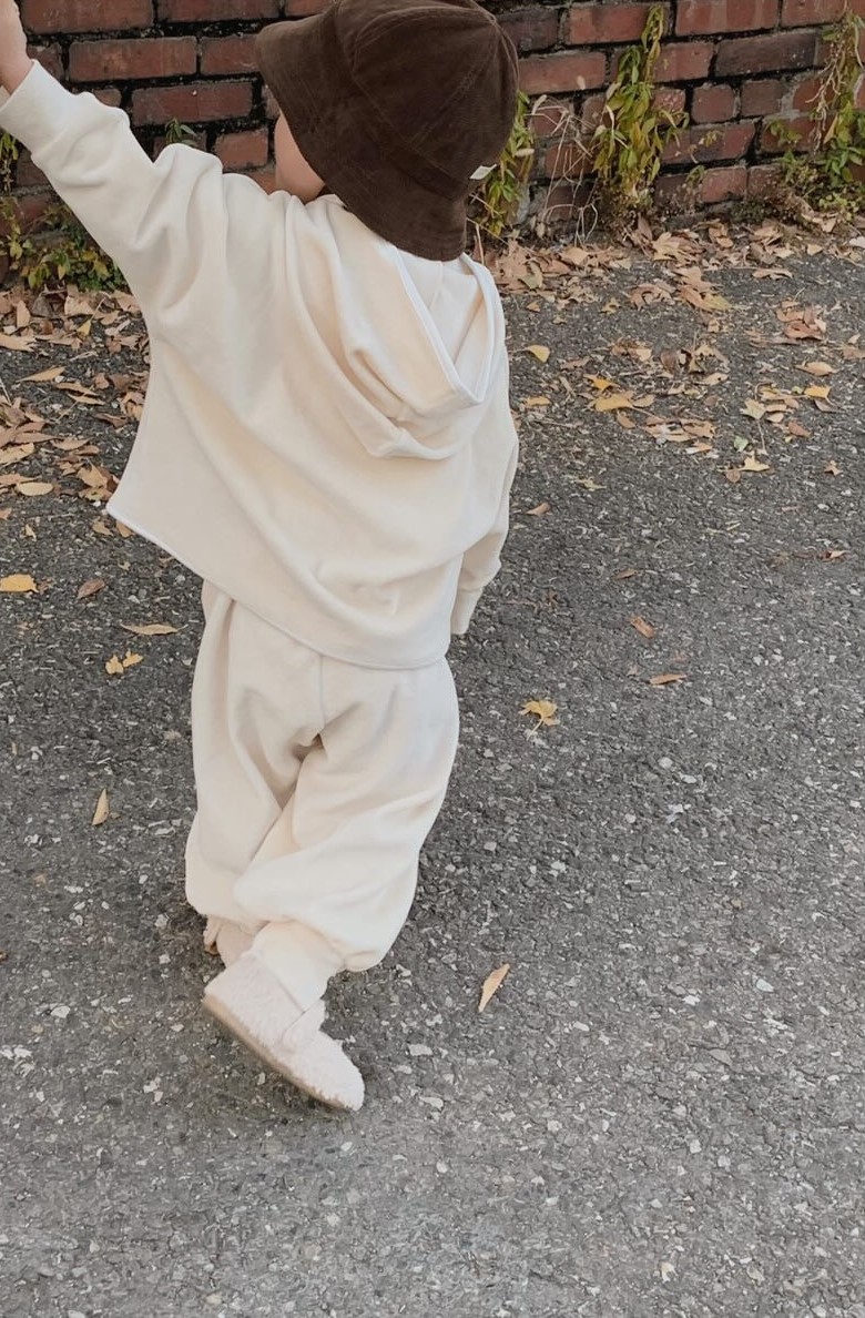Velour harem pants