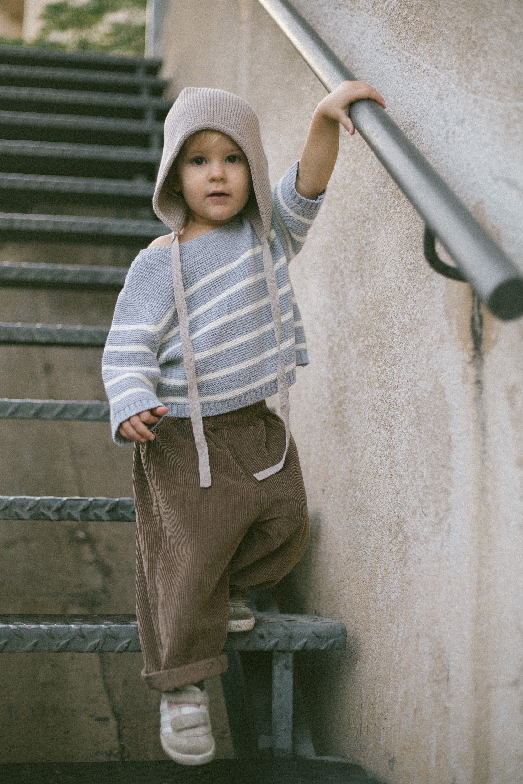 Corduroy baggy - brown