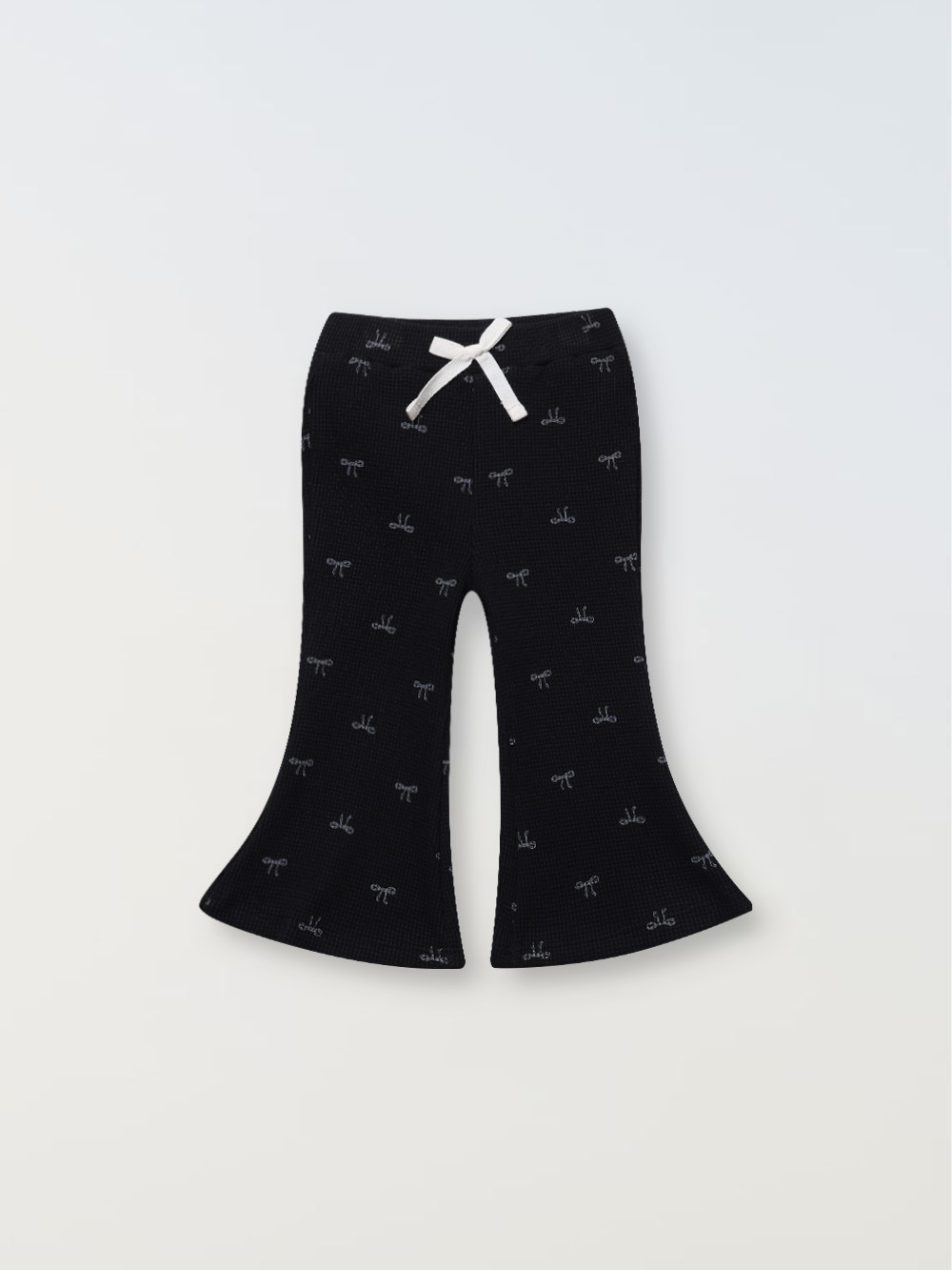 Belle Bow Pants - black