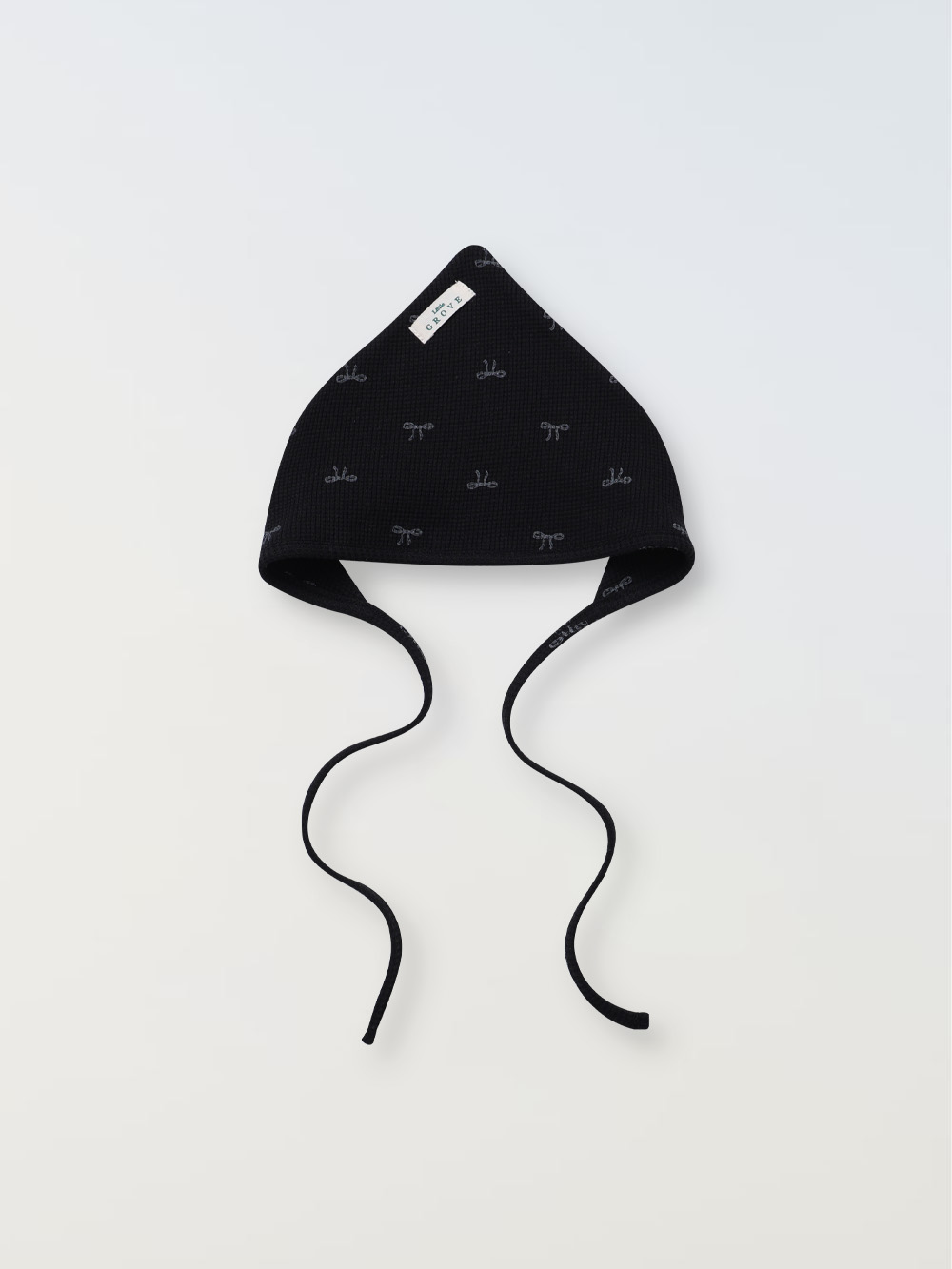 Belle hair kerchief - black