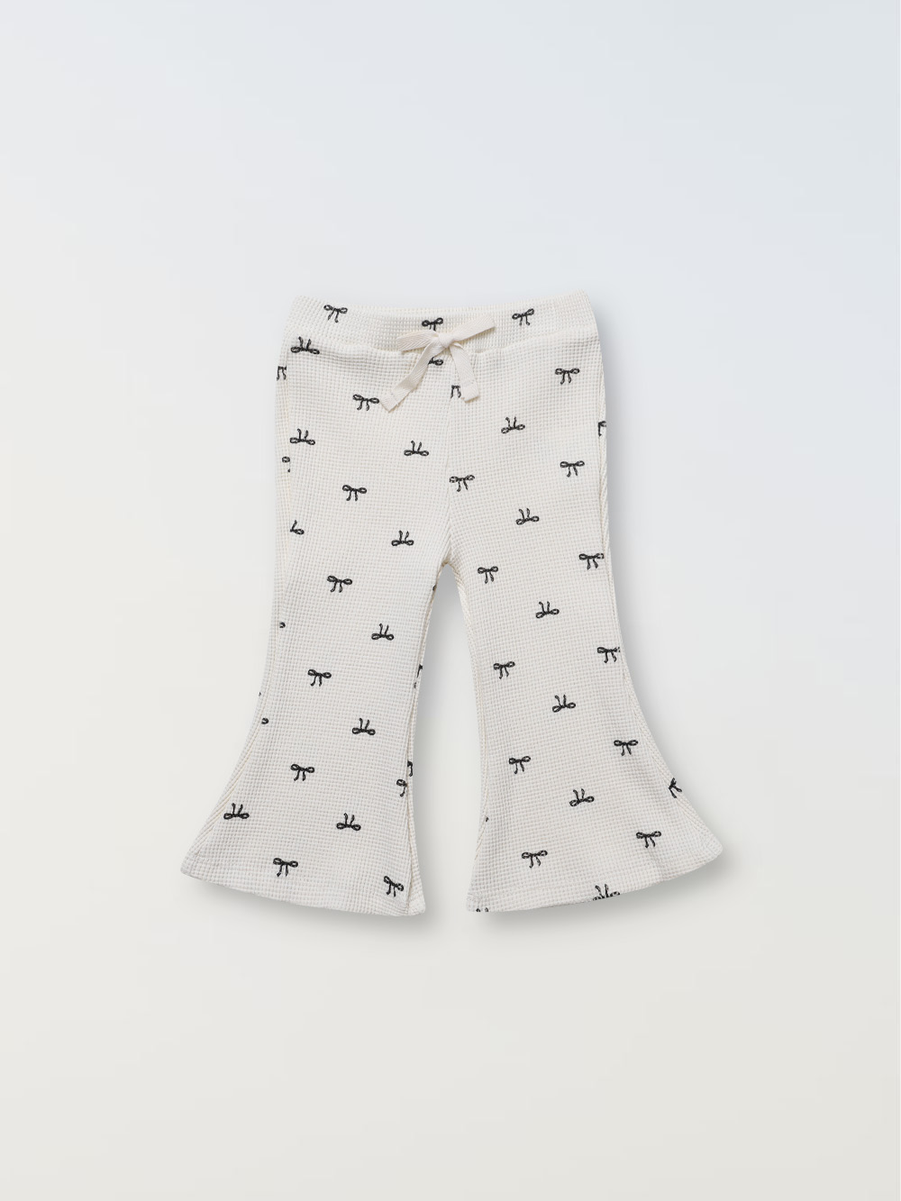 Belle Bow Pants - cream
