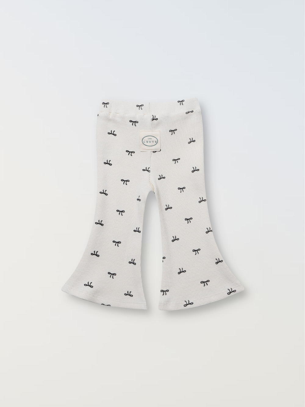 Belle Bow Pants - cream