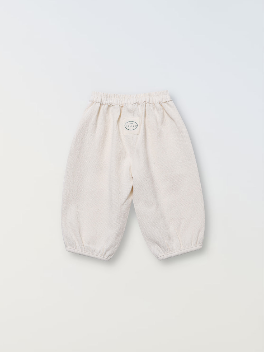 Cotton Baggy Trousers - natural
