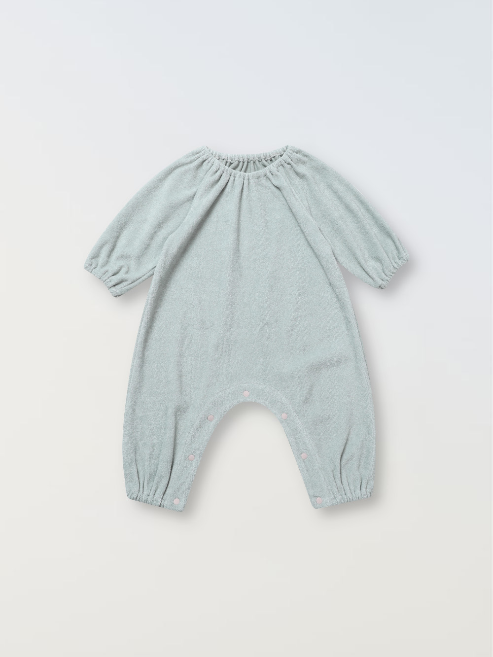 Olivia shirring jumpsuit - Sage