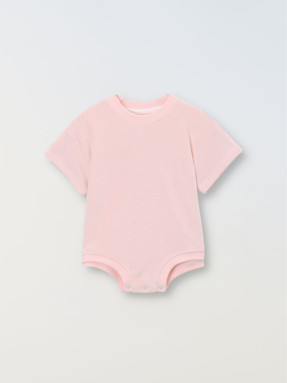 Mable romper - blush pink