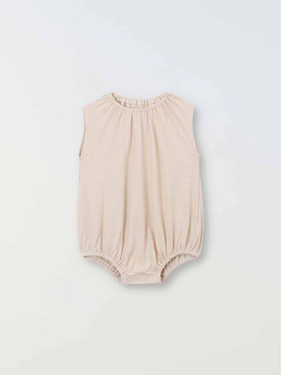Striped balloon bodysuit