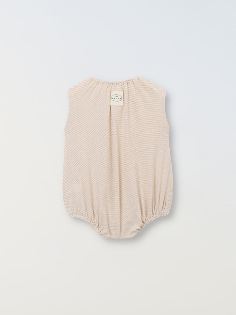 Striped balloon bodysuit