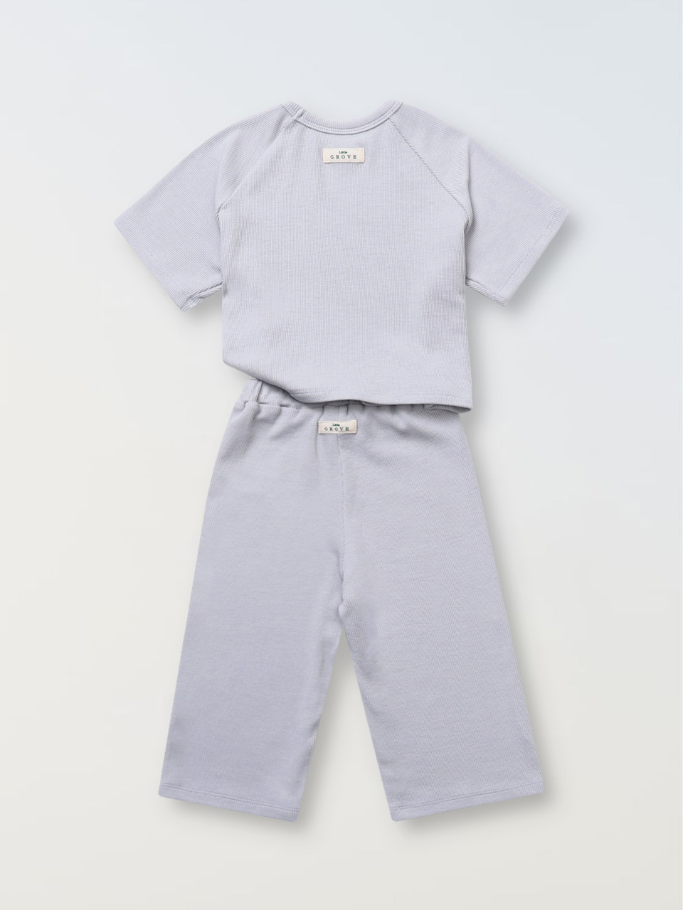 Tencel lounge set - grey blue