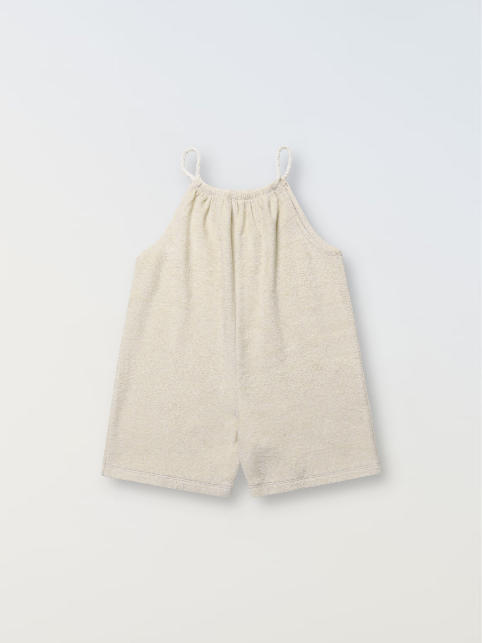 Towel rope jumpsuit - oatmeal