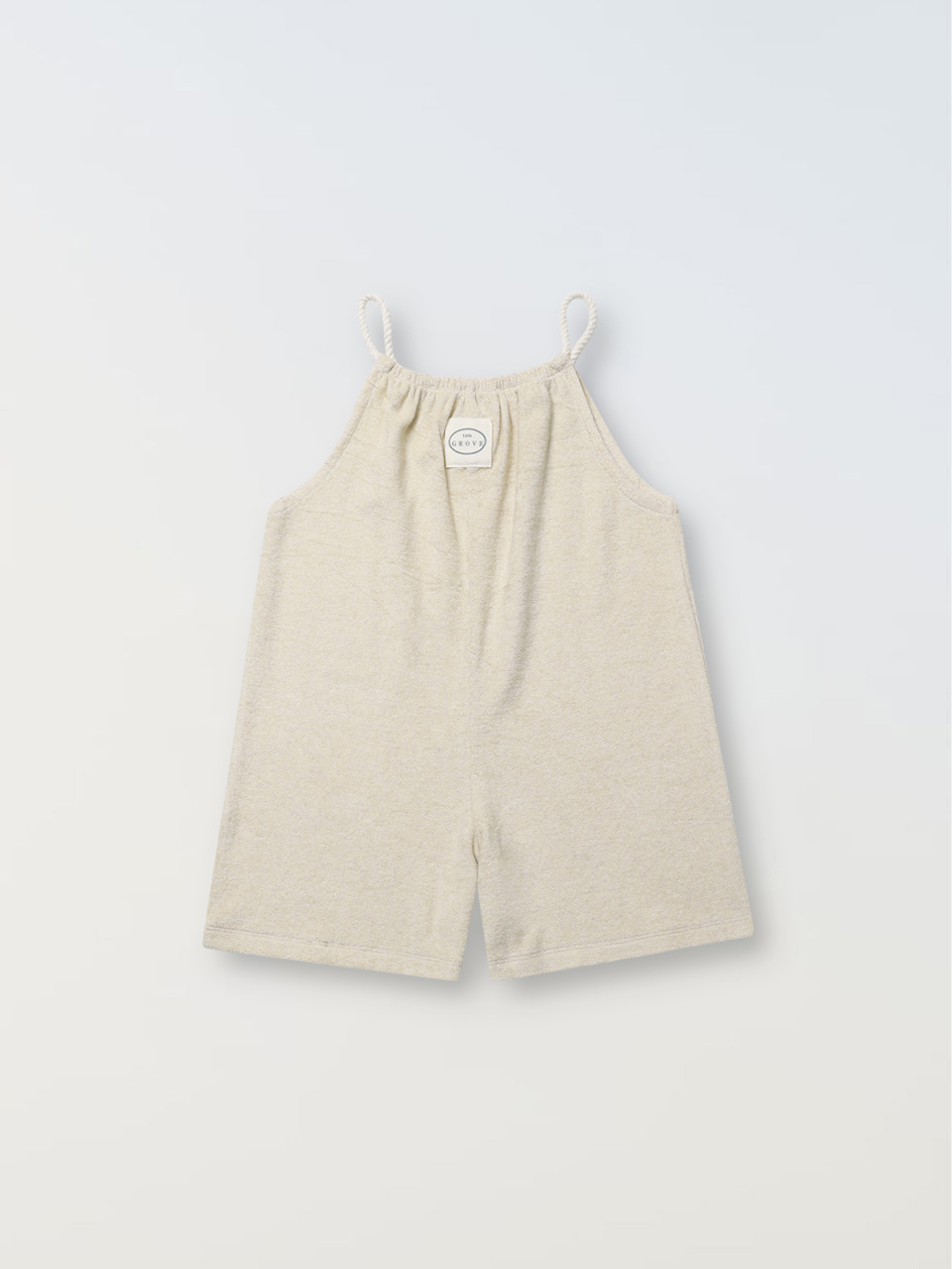 Towel rope jumpsuit - oatmeal