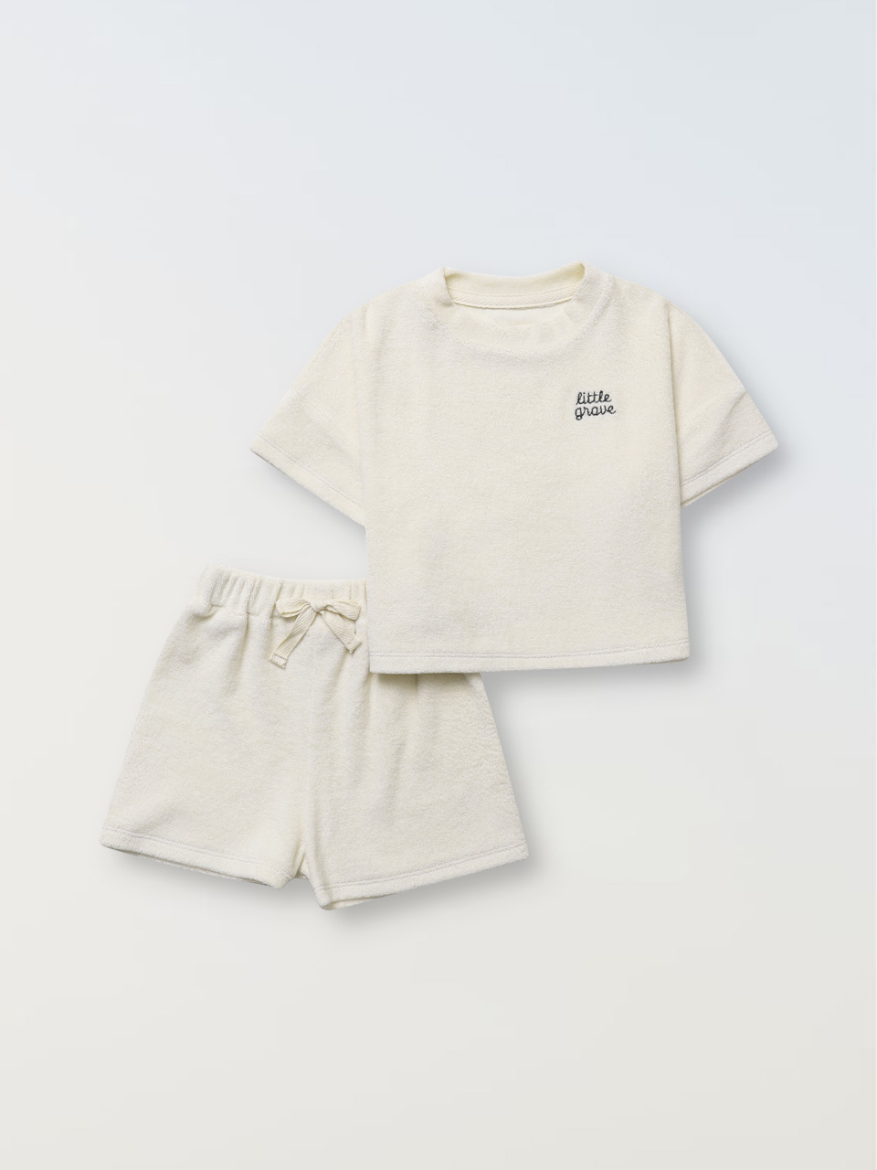 Terry Touch Set - Cream
