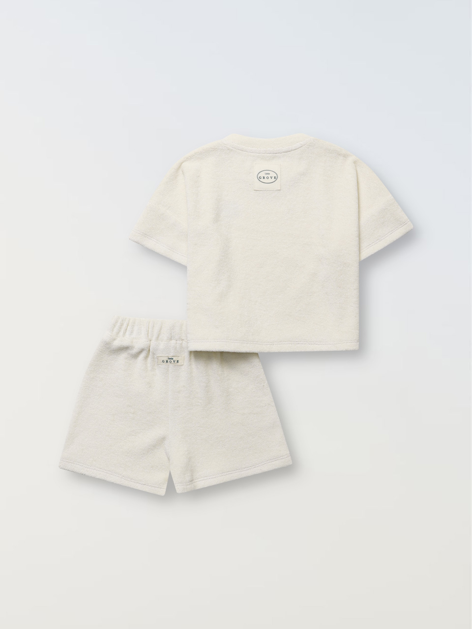 Terry Touch Set - Cream