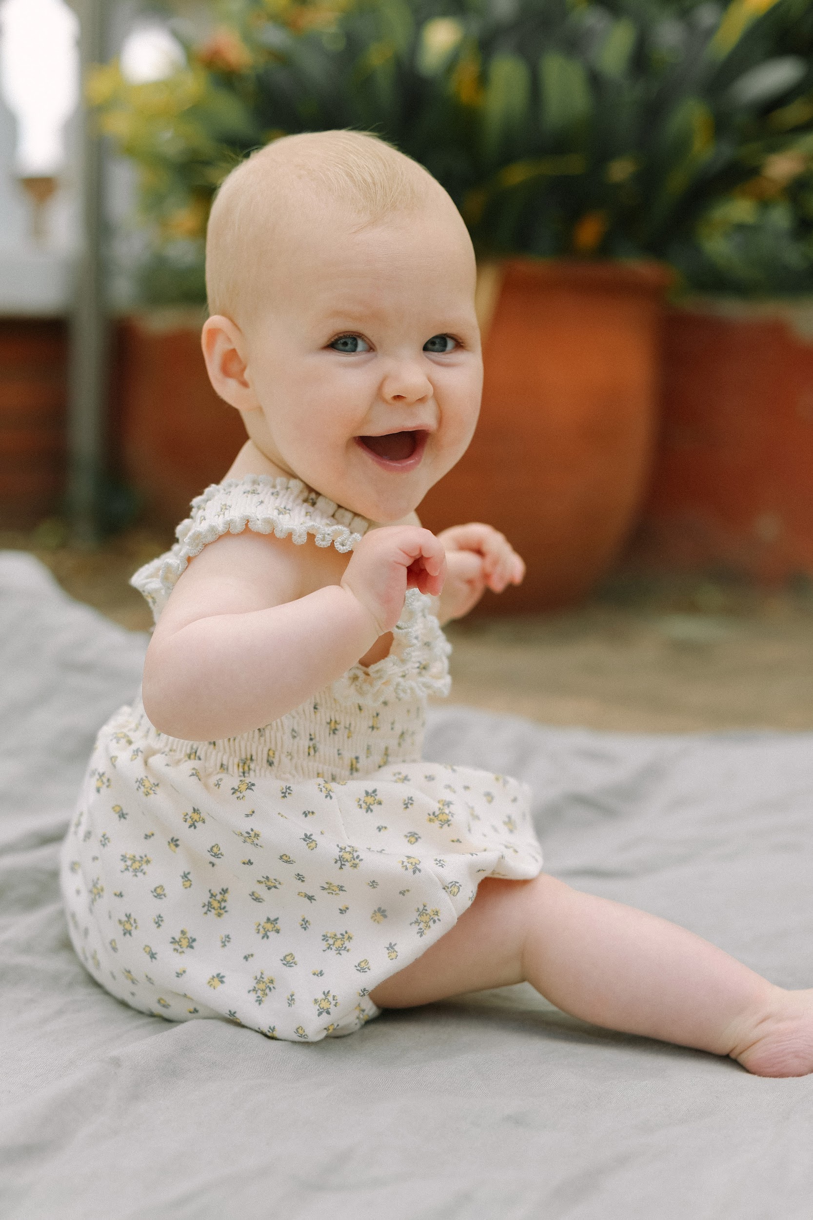 Blossom Smock Romper