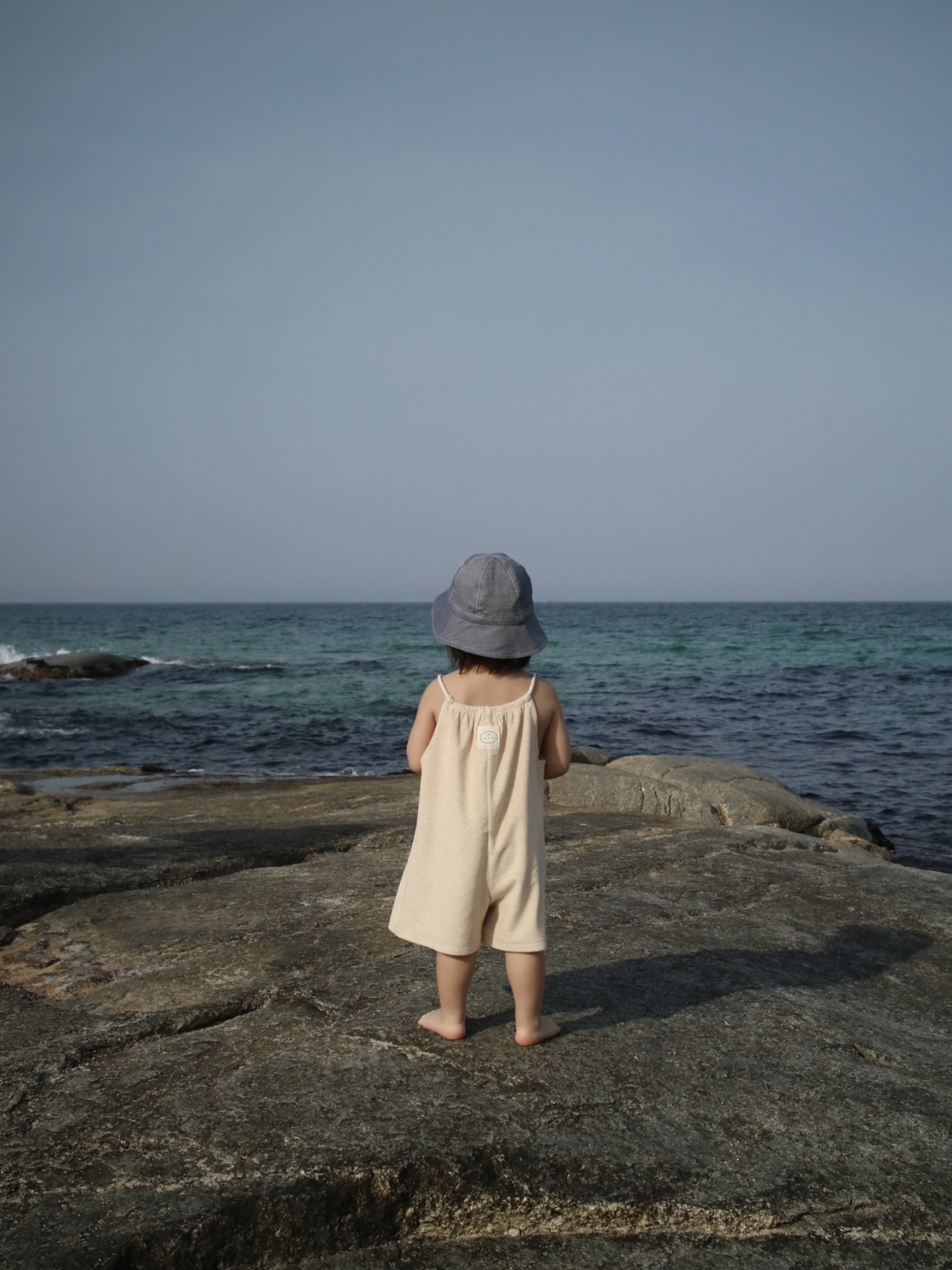 Towel rope jumpsuit - oatmeal