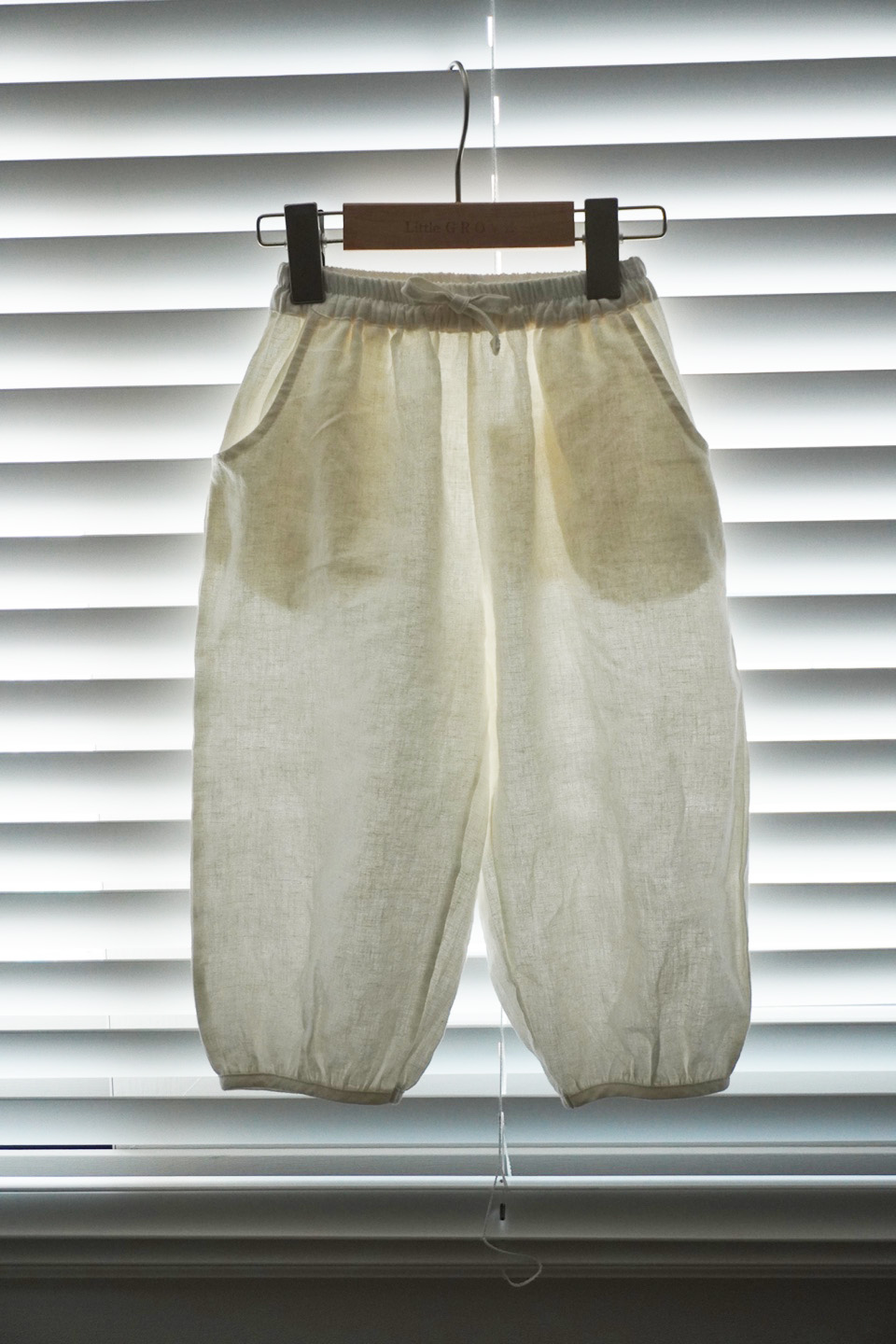 Linen Air Pants - white
