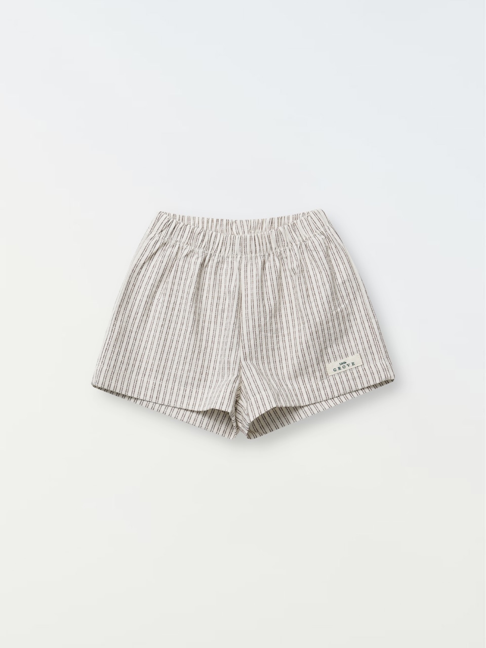 The striped shorts - Wine