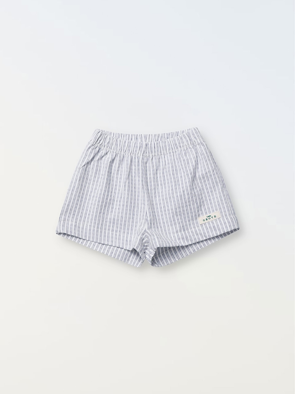 The striped shorts - Blue