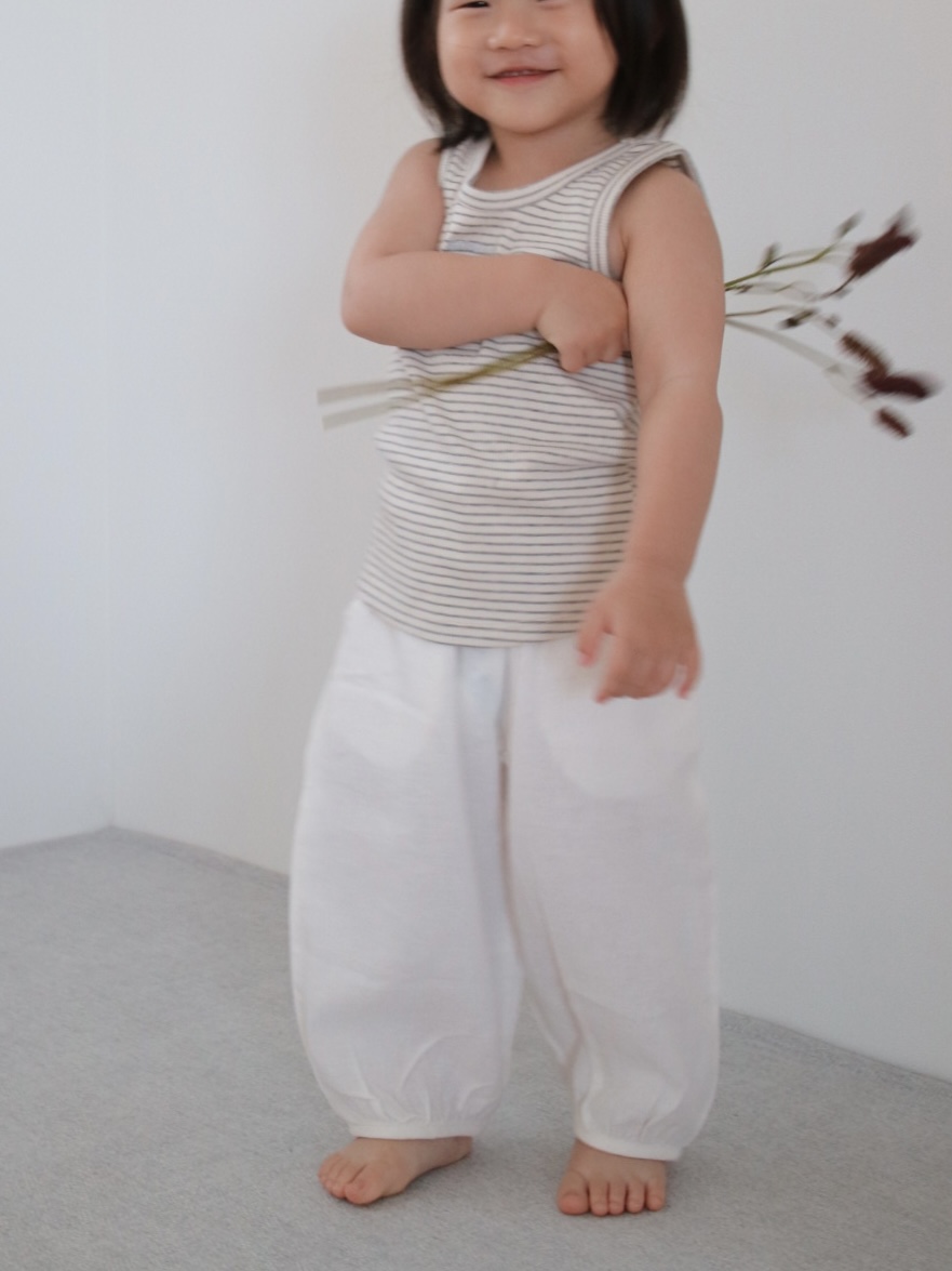 Linen Air Pants - white