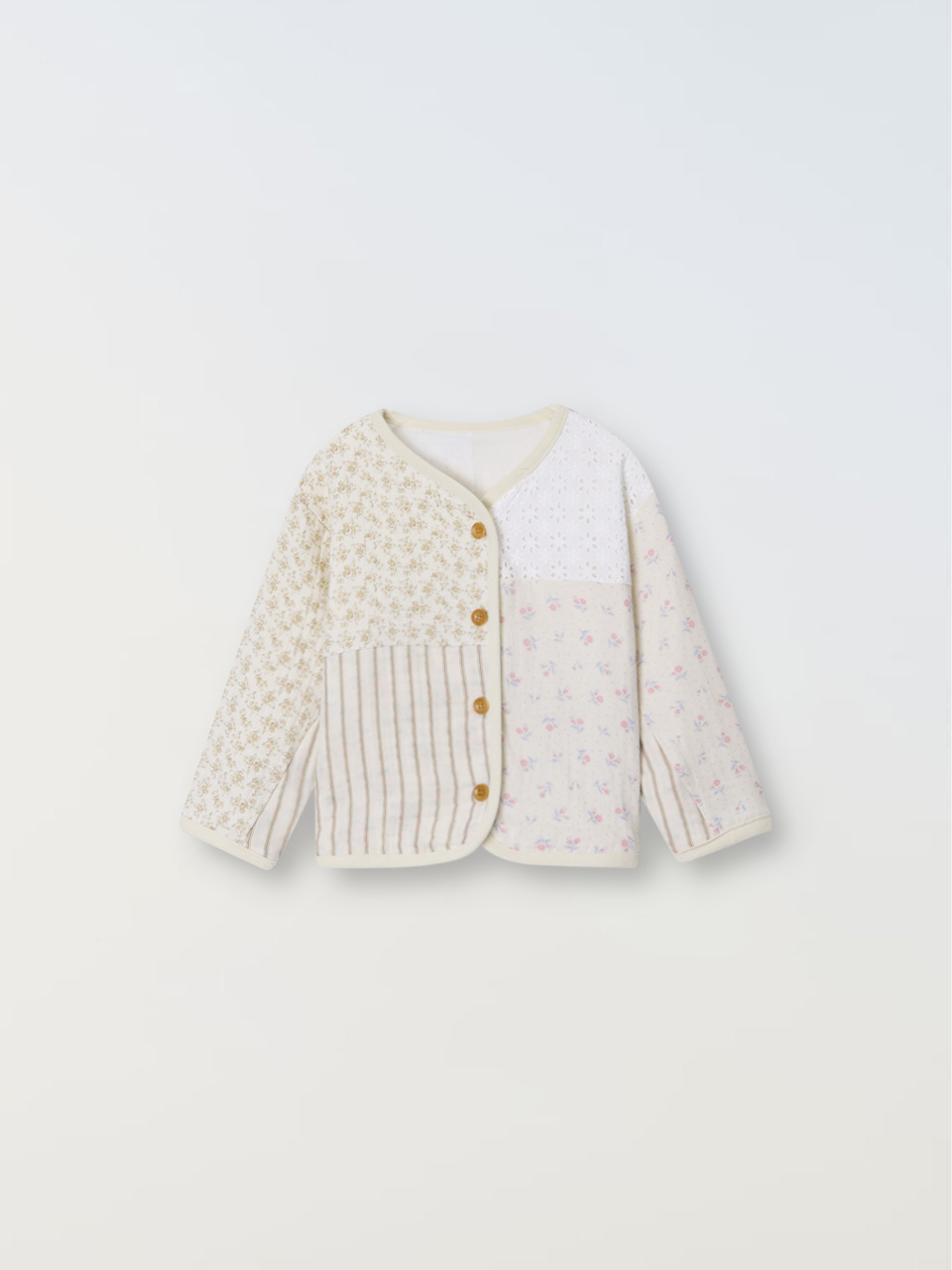Patchwork cardigan