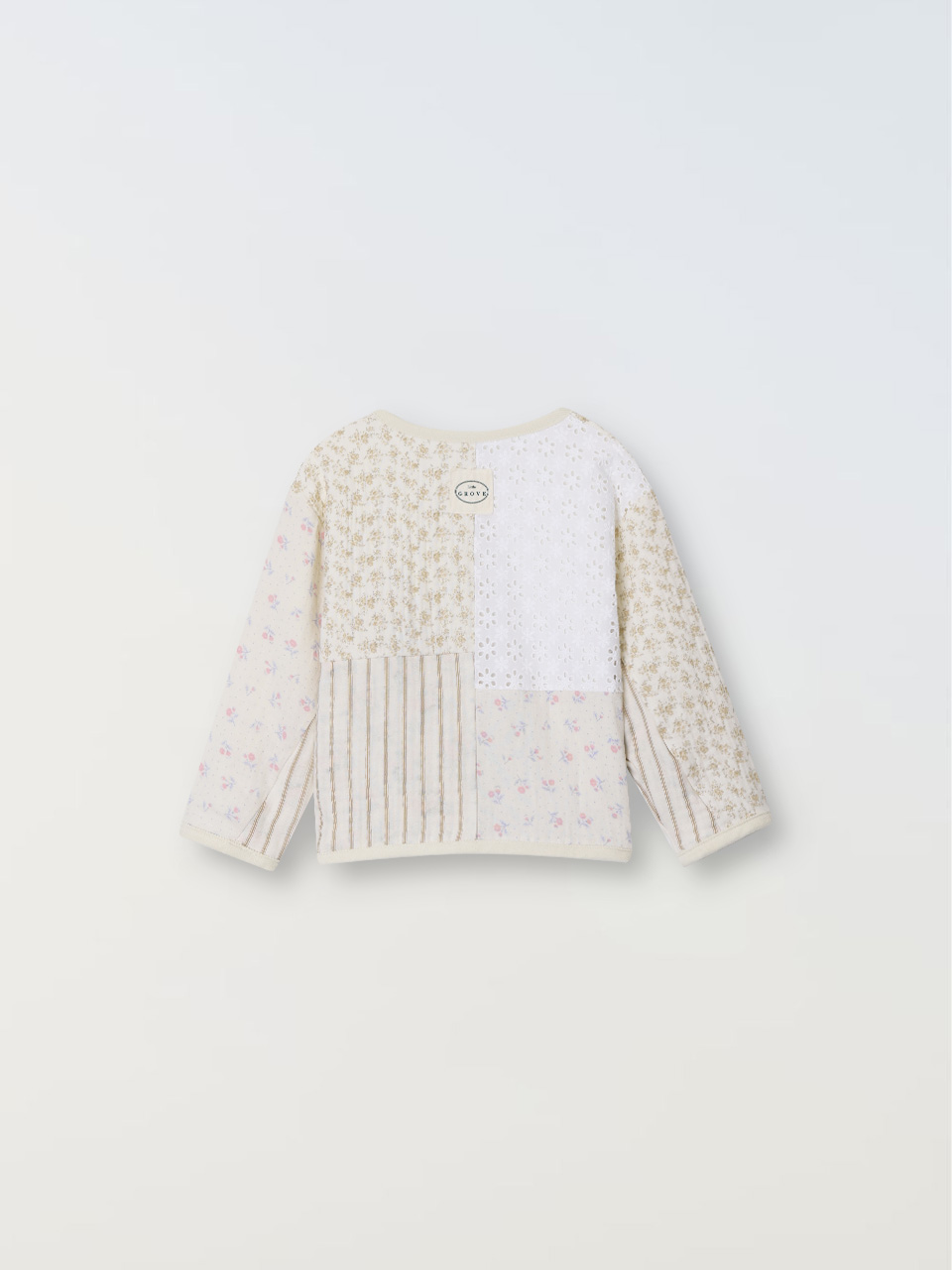 Patchwork cardigan
