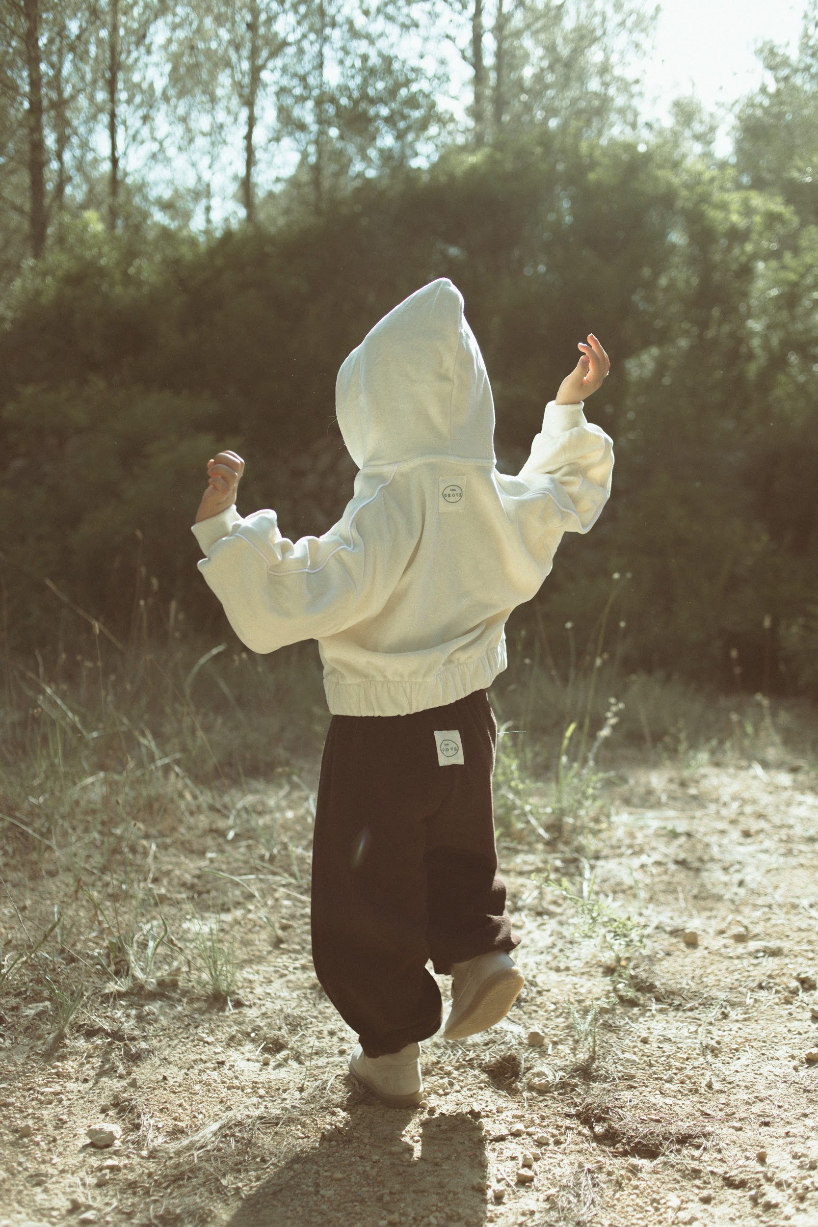 Cuddle Velour Zip-Up - Cream