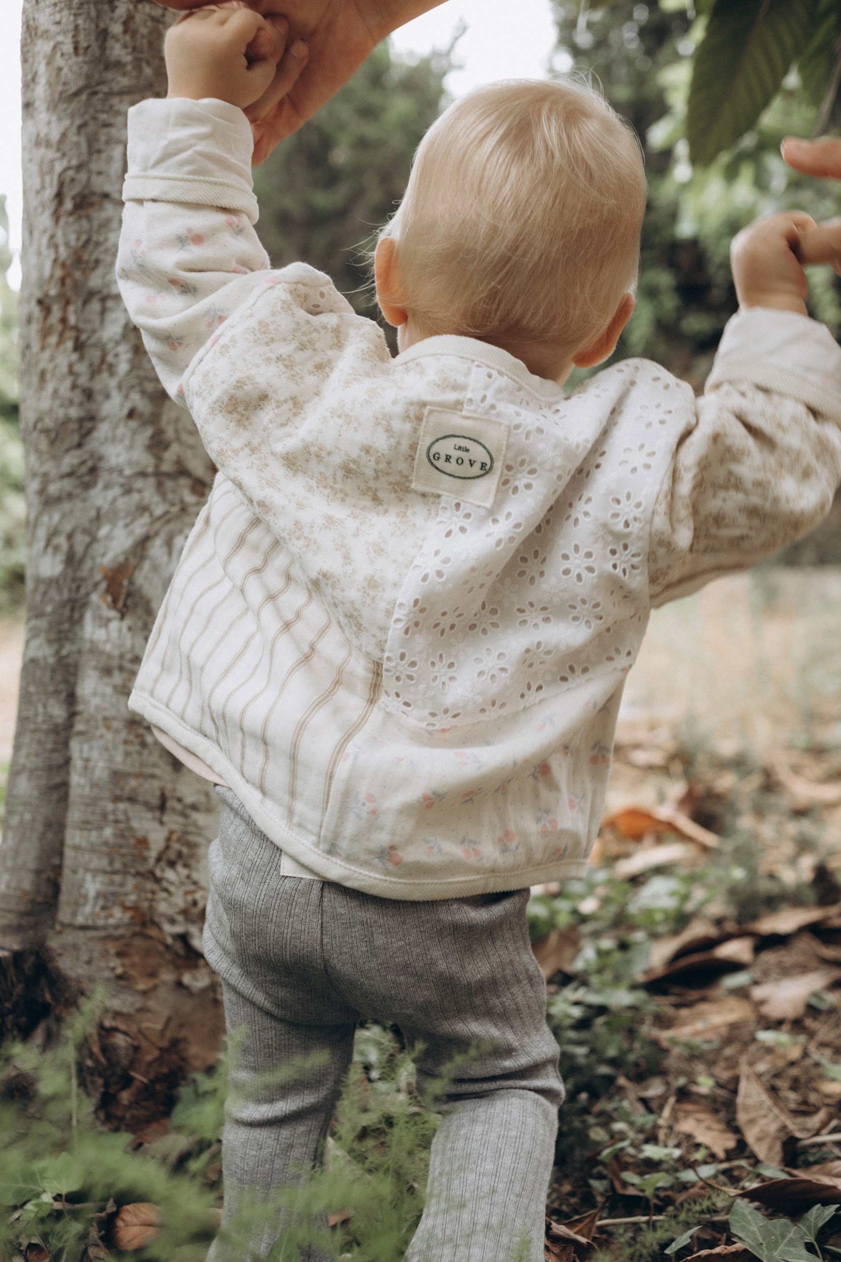 Patchwork cardigan