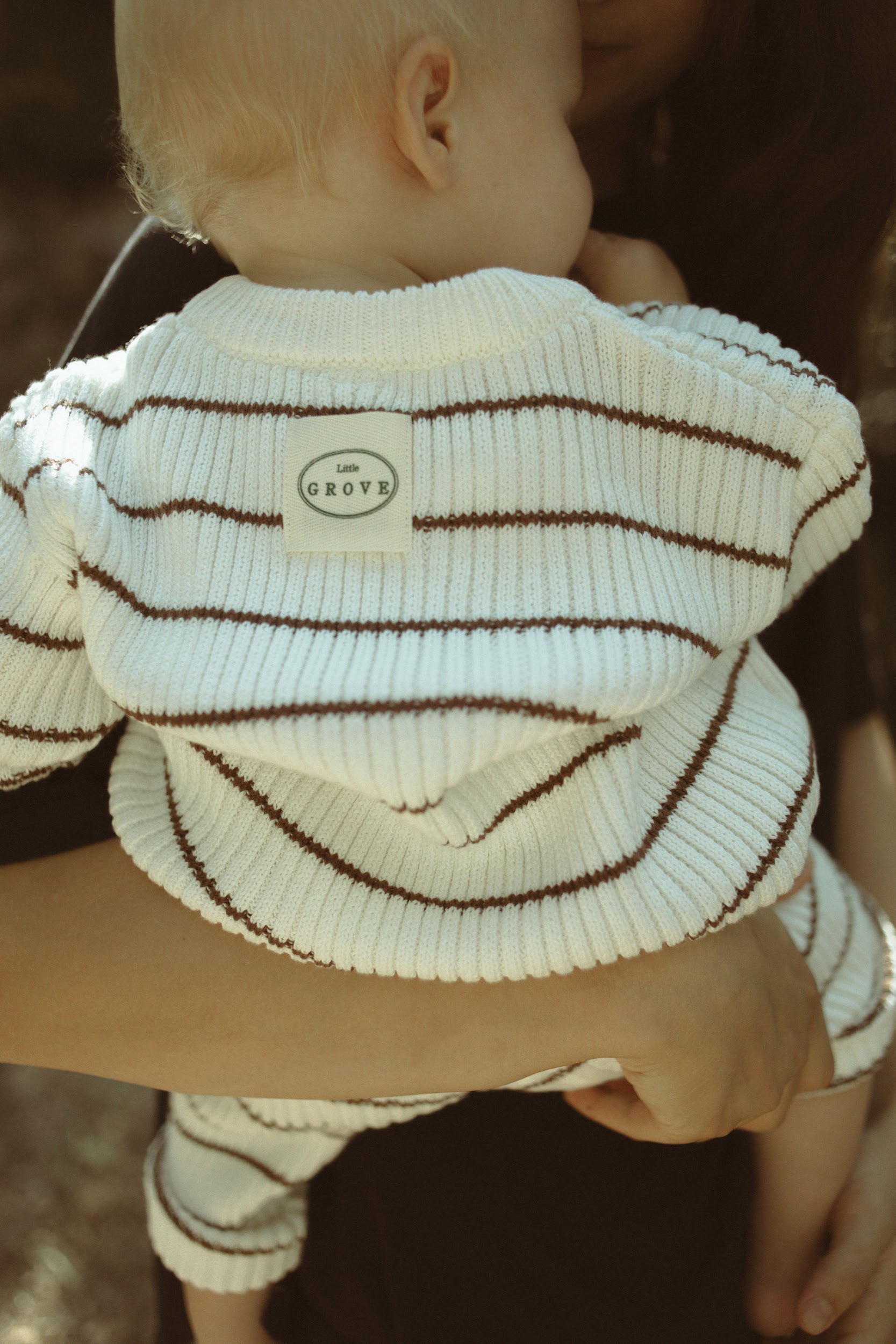 Nest Knit Set - Cream/wood