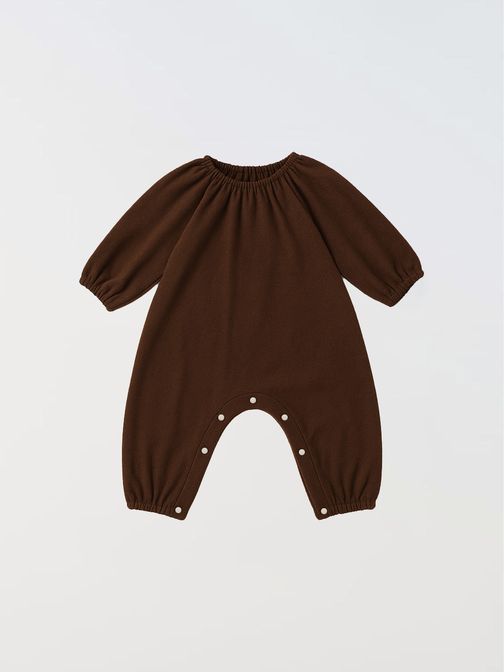 Olivia shirring jumpsuit - Wood