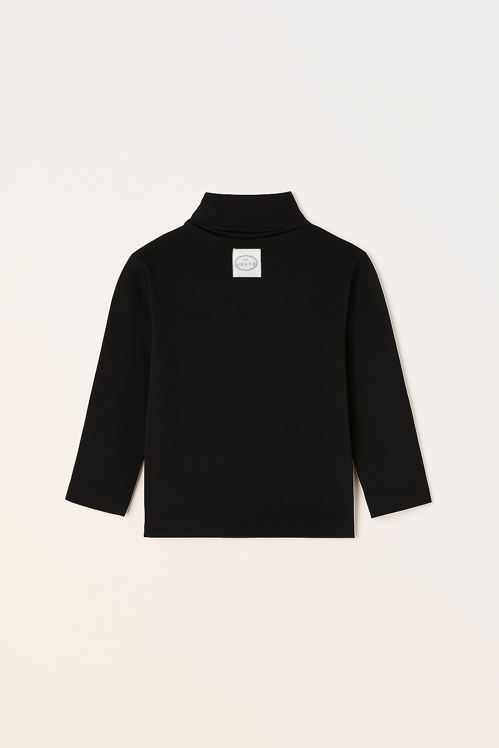 Turtleneck Tee - Black