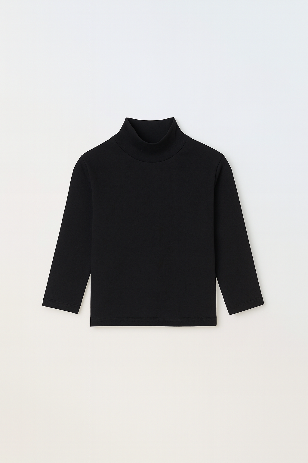 Turtleneck Tee - Black