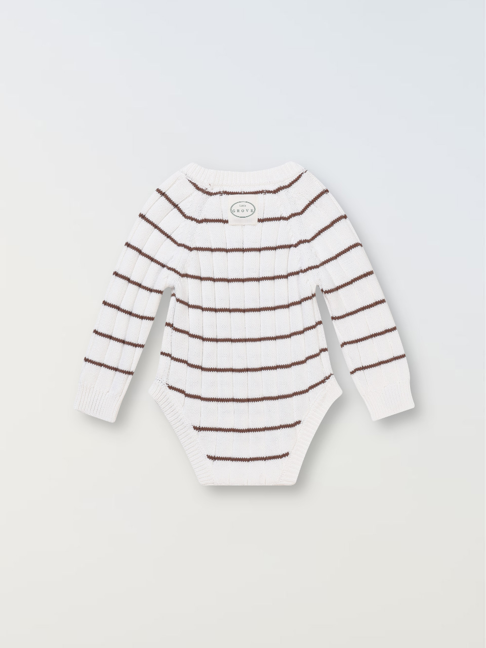 Snowy Knit Bodysuit - Cream/wood