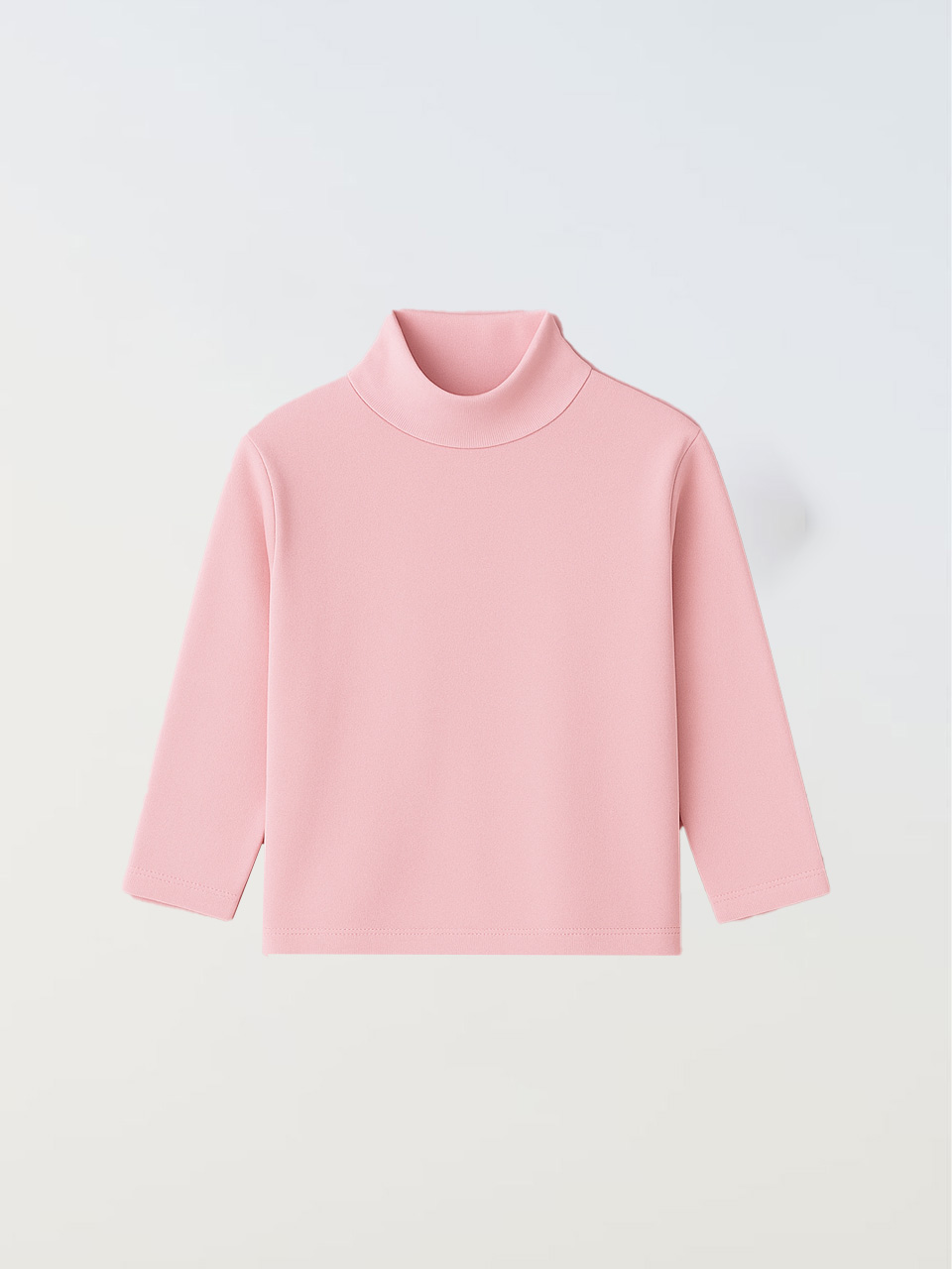 Turtleneck Tee - Baby pink