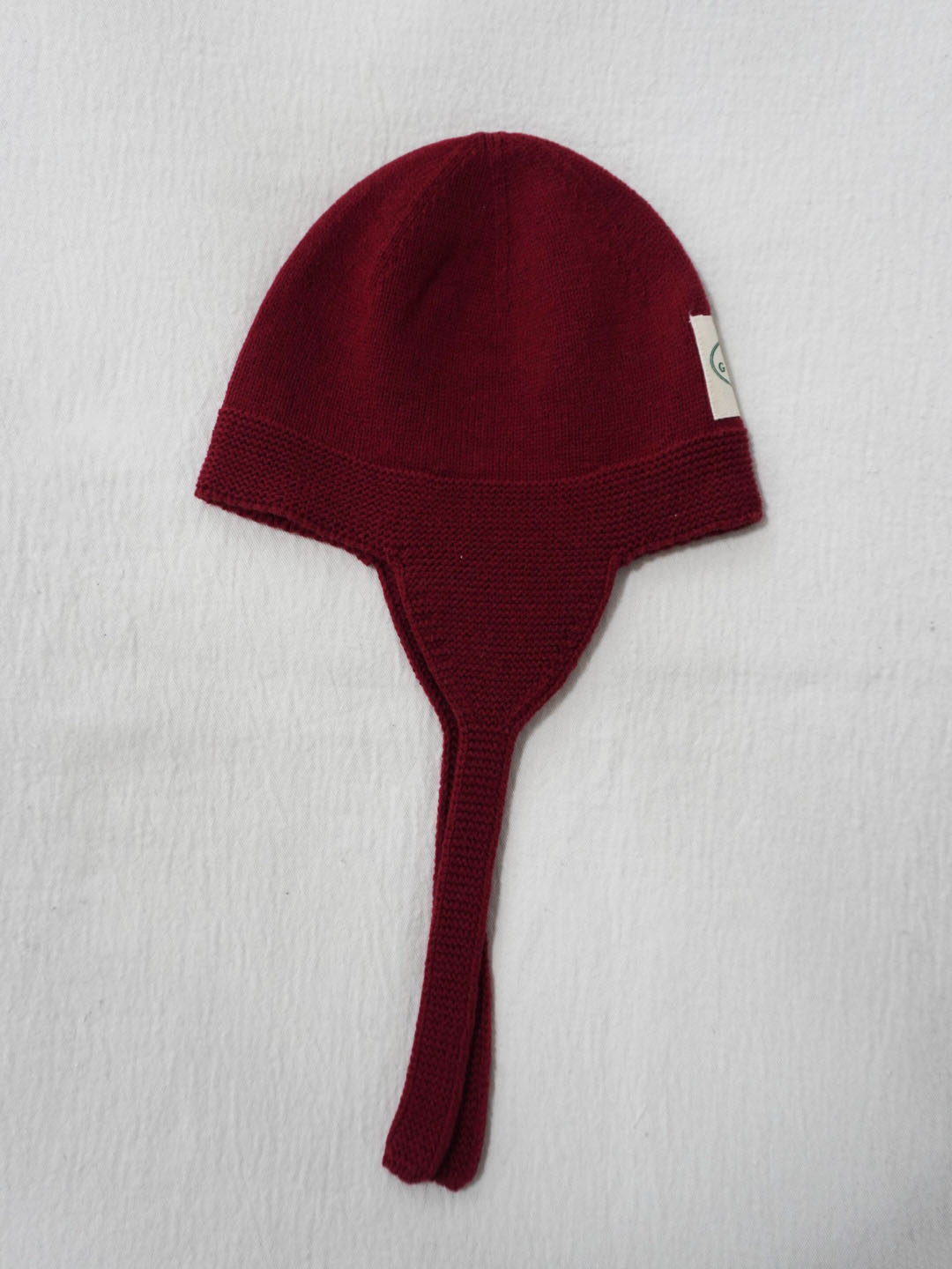 Chestnut Ear Flap Hat - Burgundy
