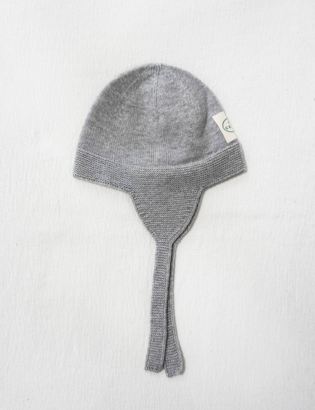 Chestnut Ear Flap Hat - heather grey