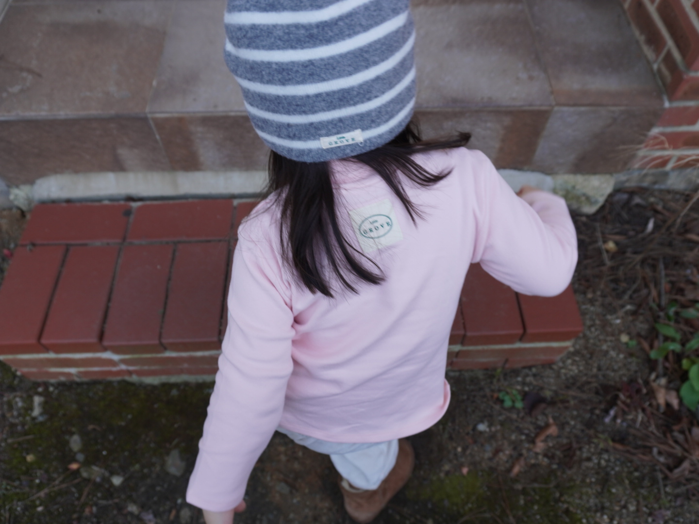 Turtleneck Tee - Baby pink