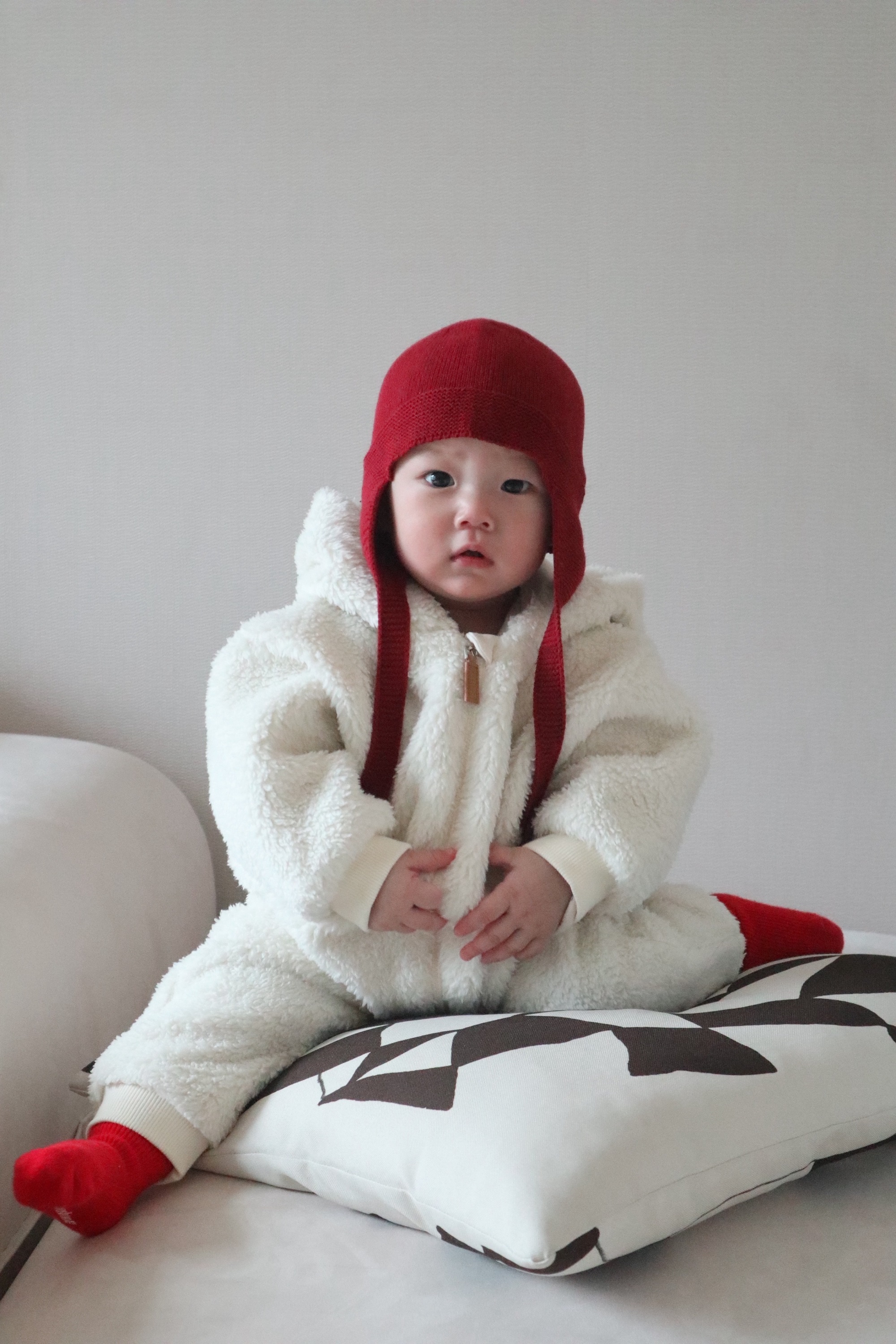 Chestnut Ear Flap Hat - Burgundy