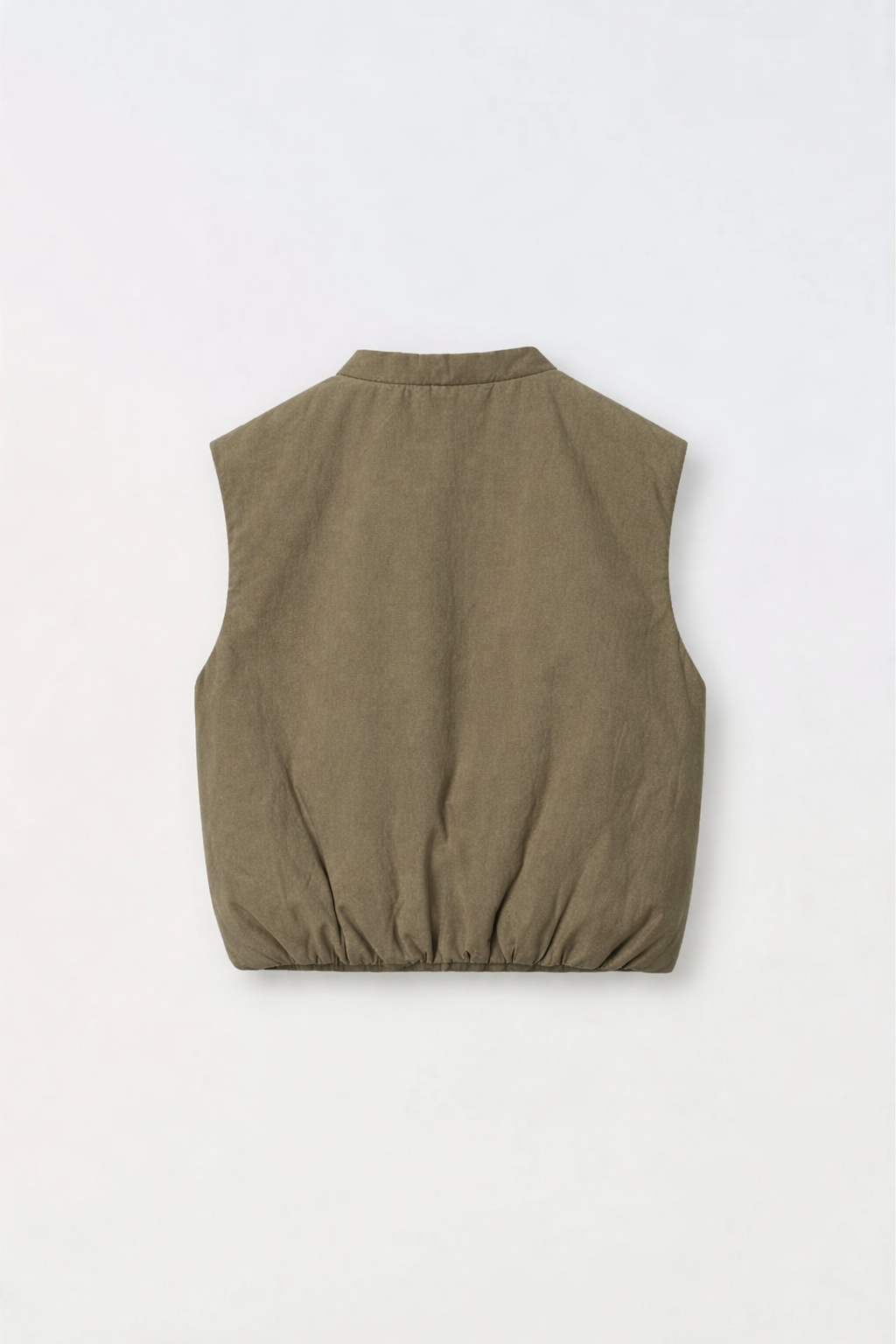 Grove puffer vest - Moss brown