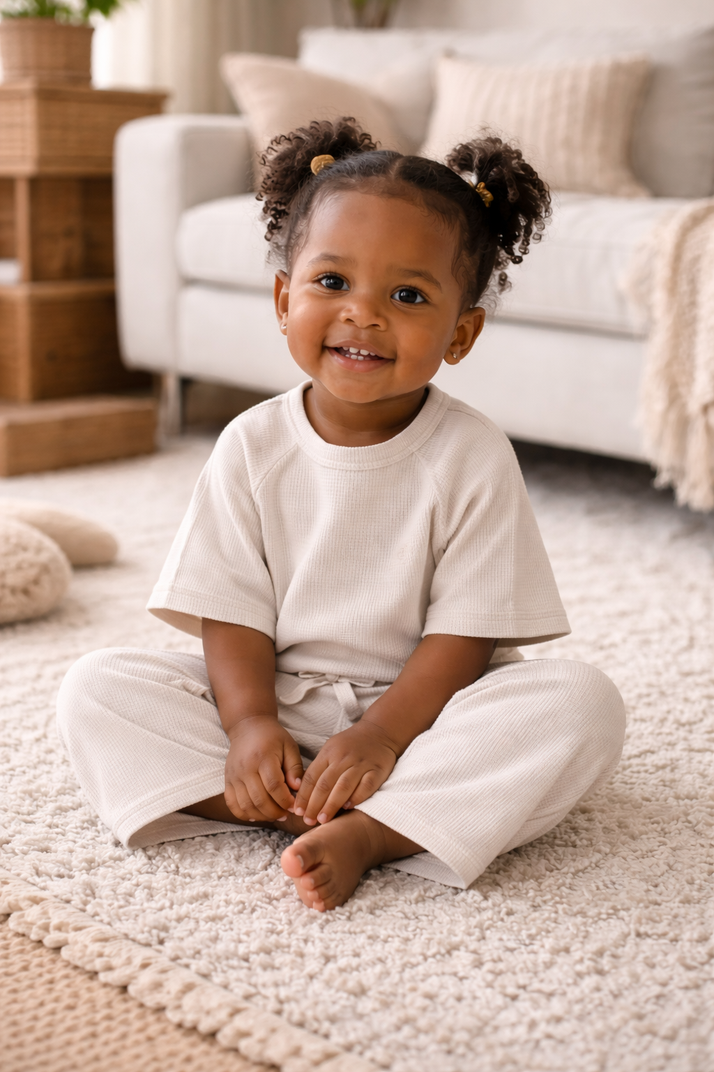 Tencel lounge set - natural