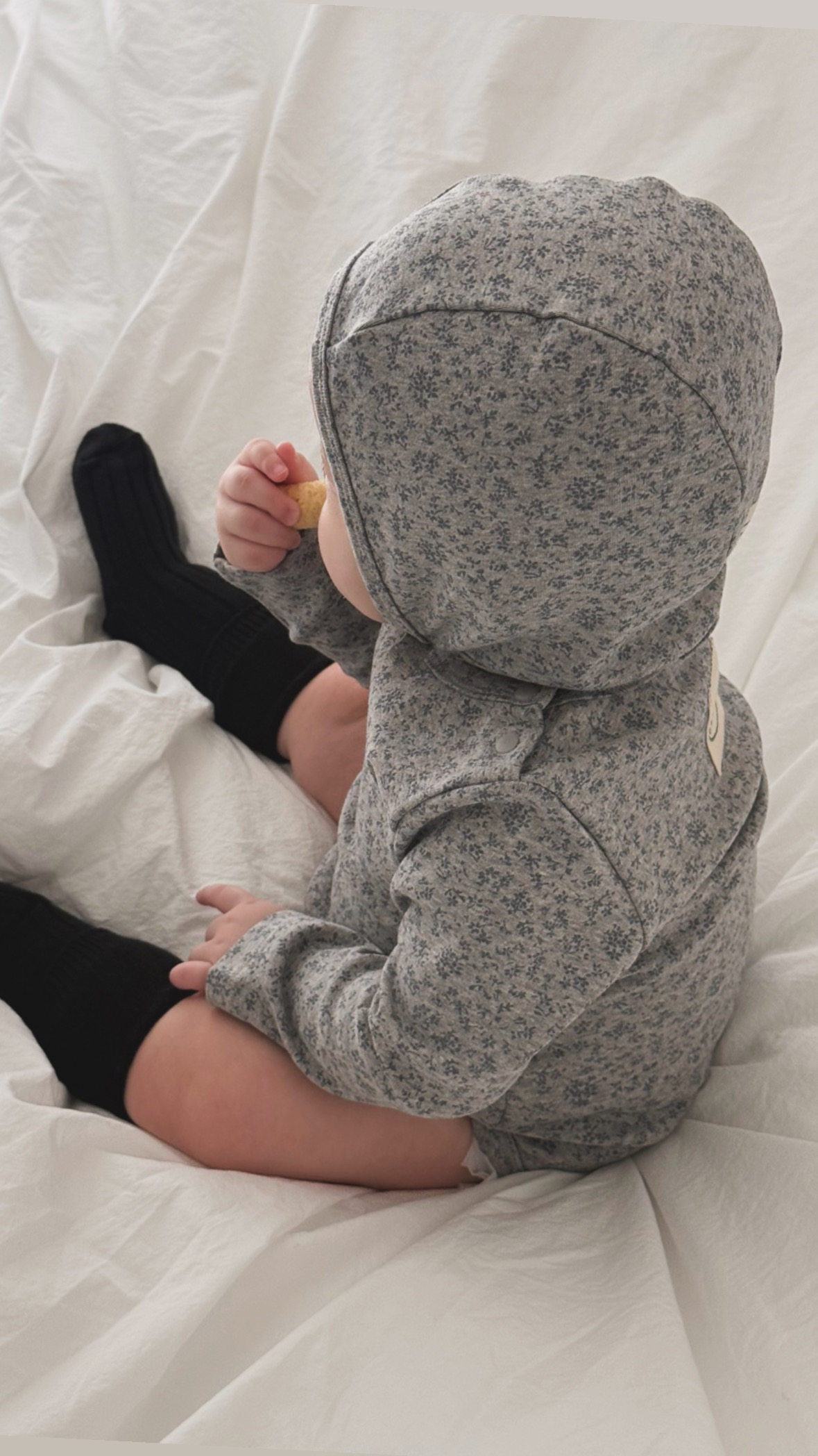 Jardin Bodysuit Set - Grey
