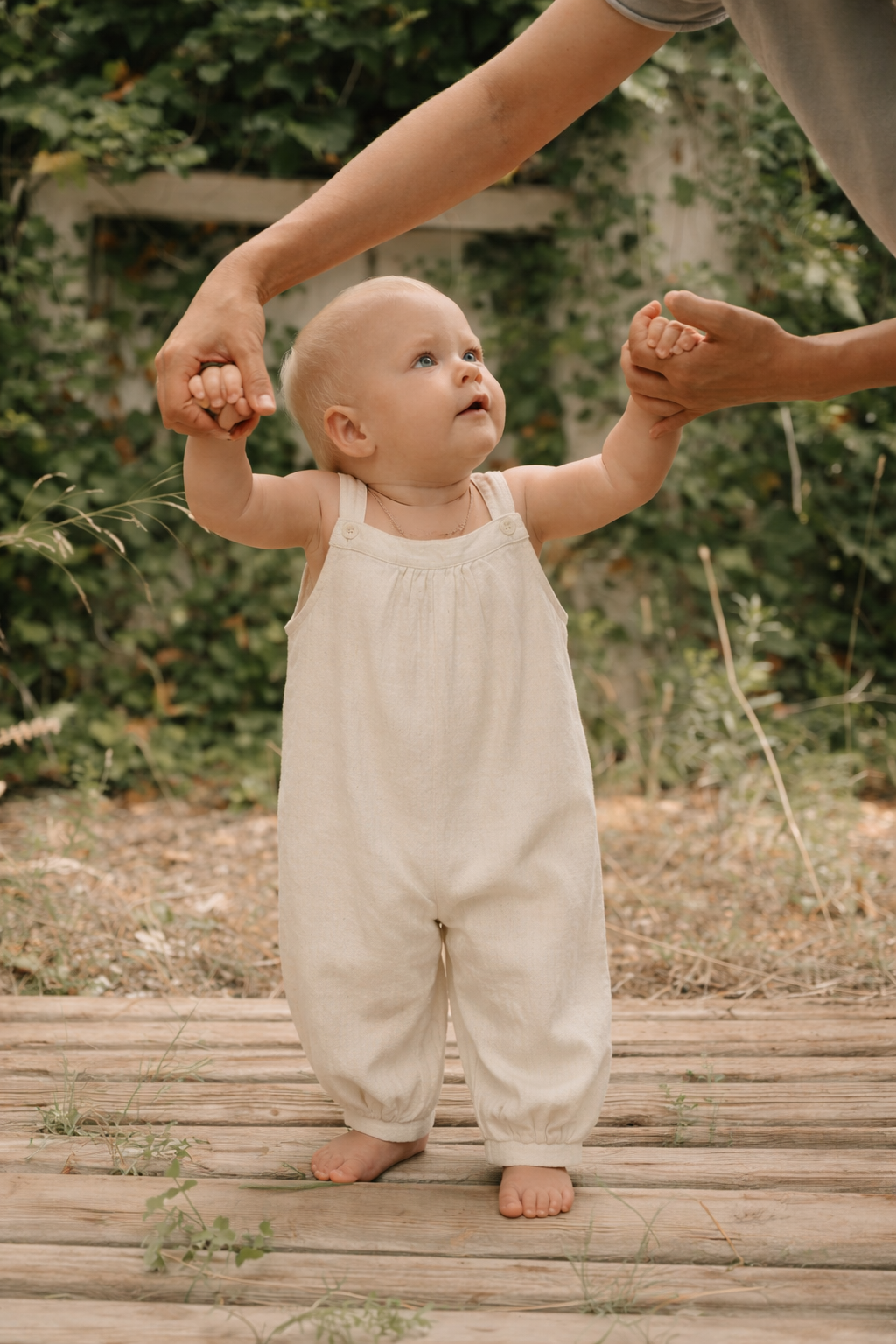 Eden Overall Suit - Natural