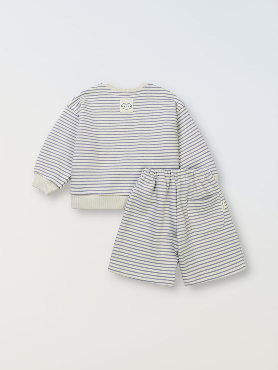 Sunday Stripe Set - Blue