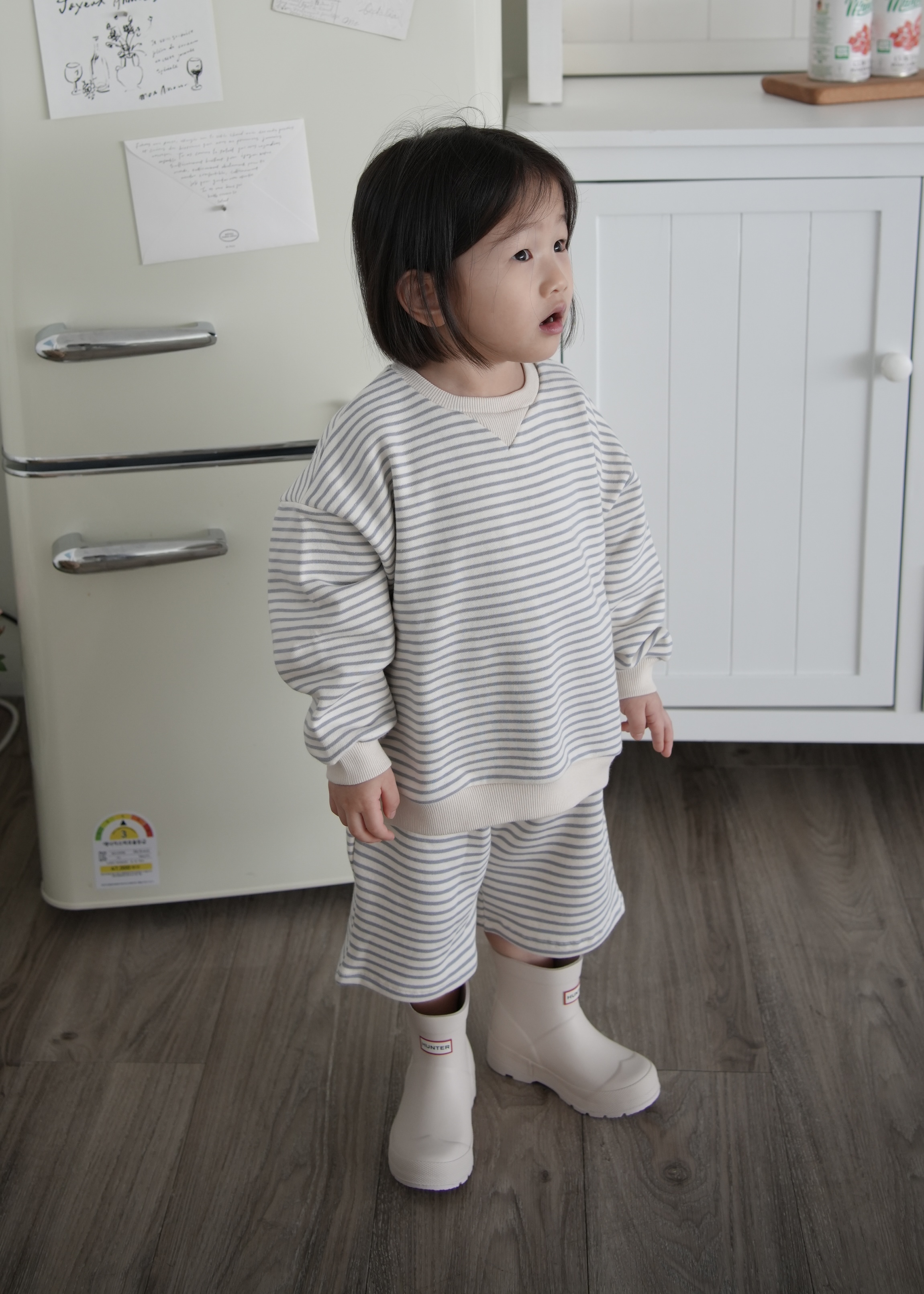 Sunday Stripe Set - Blue