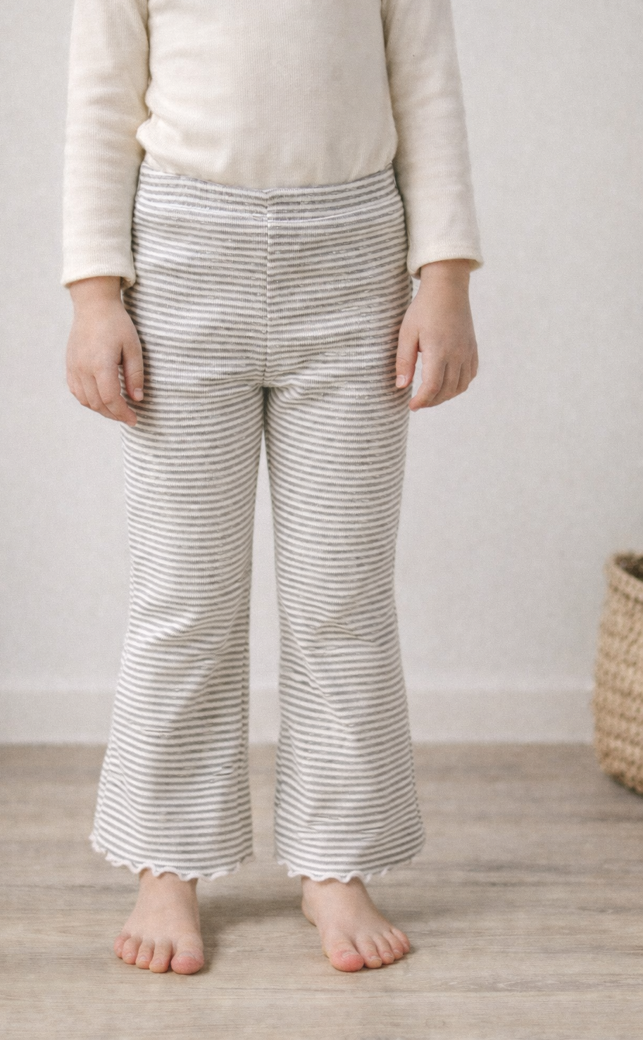 Fika Flare Pants - Grey