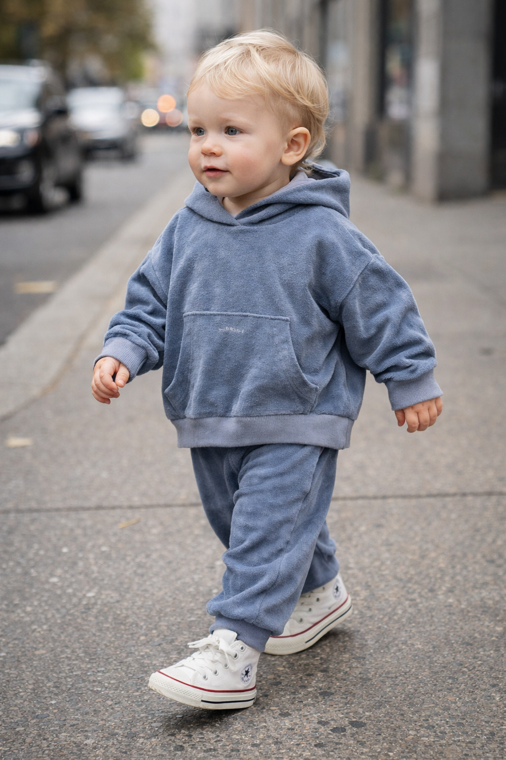 Nord Terry Set - Denim Blue