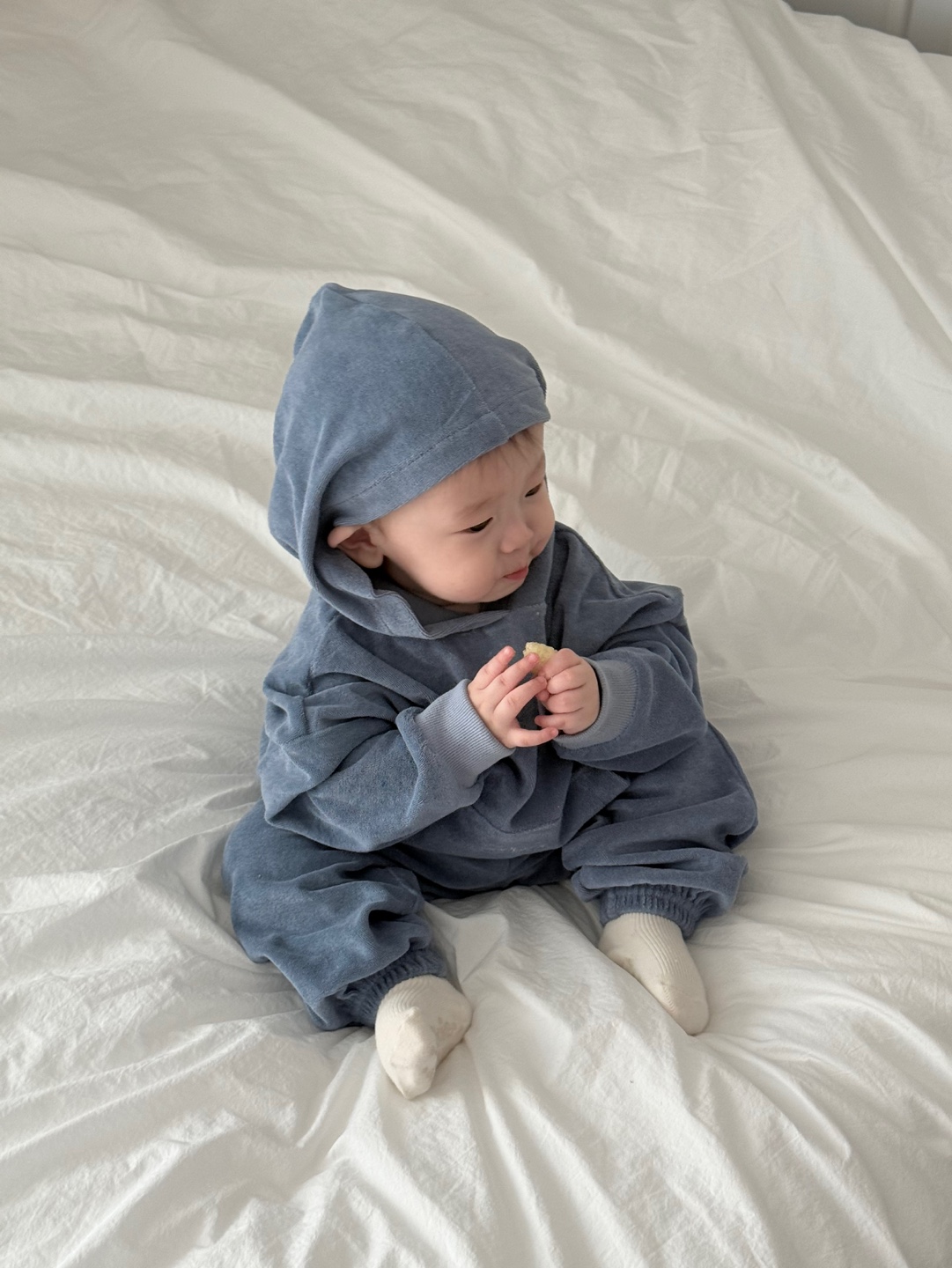 Nord Terry Set - Denim Blue