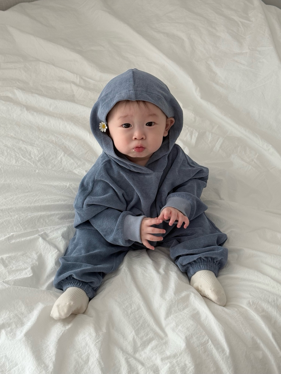 Nord Terry Set - Denim Blue