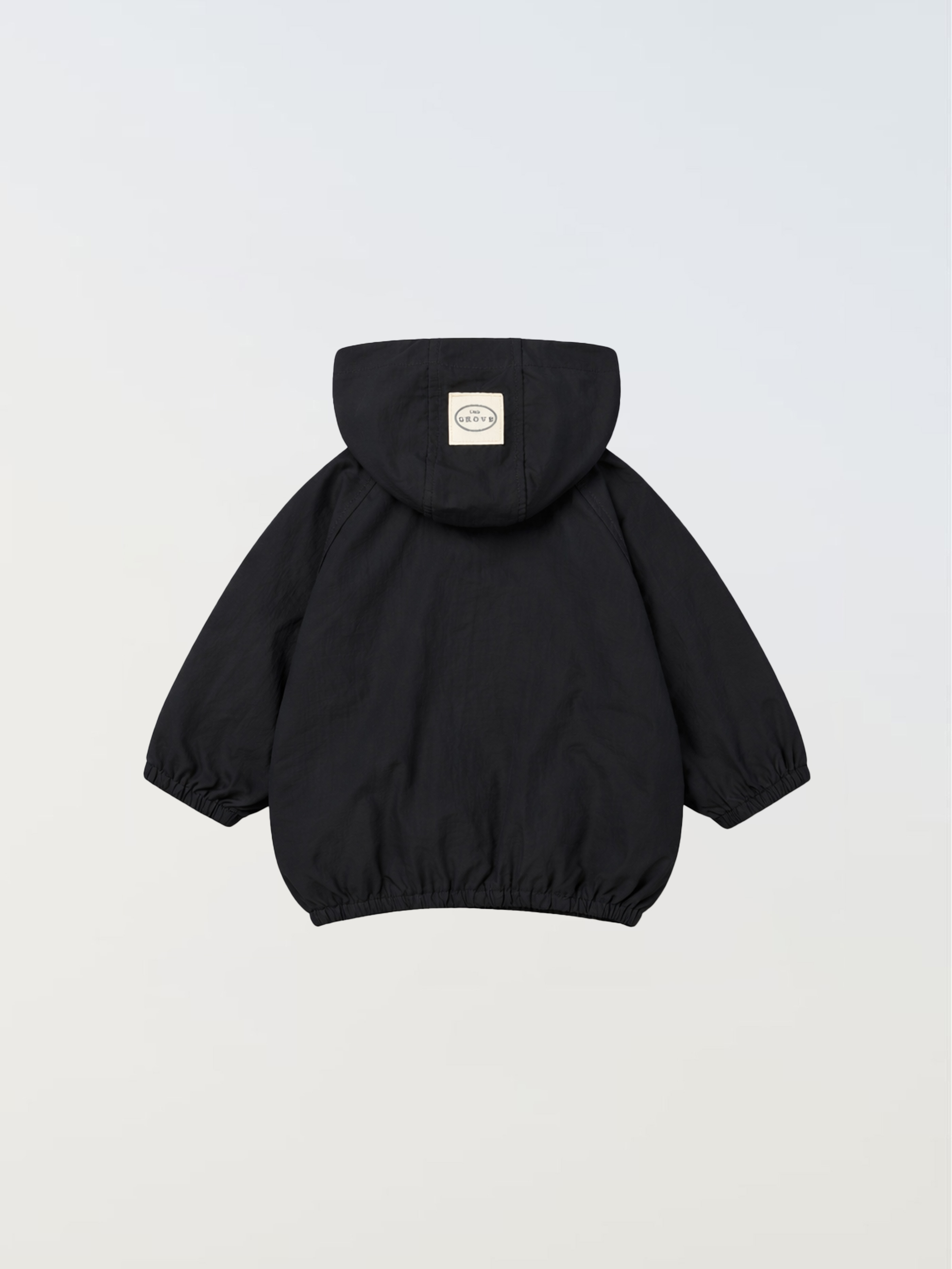 Breezy Zip Windbreaker- Black