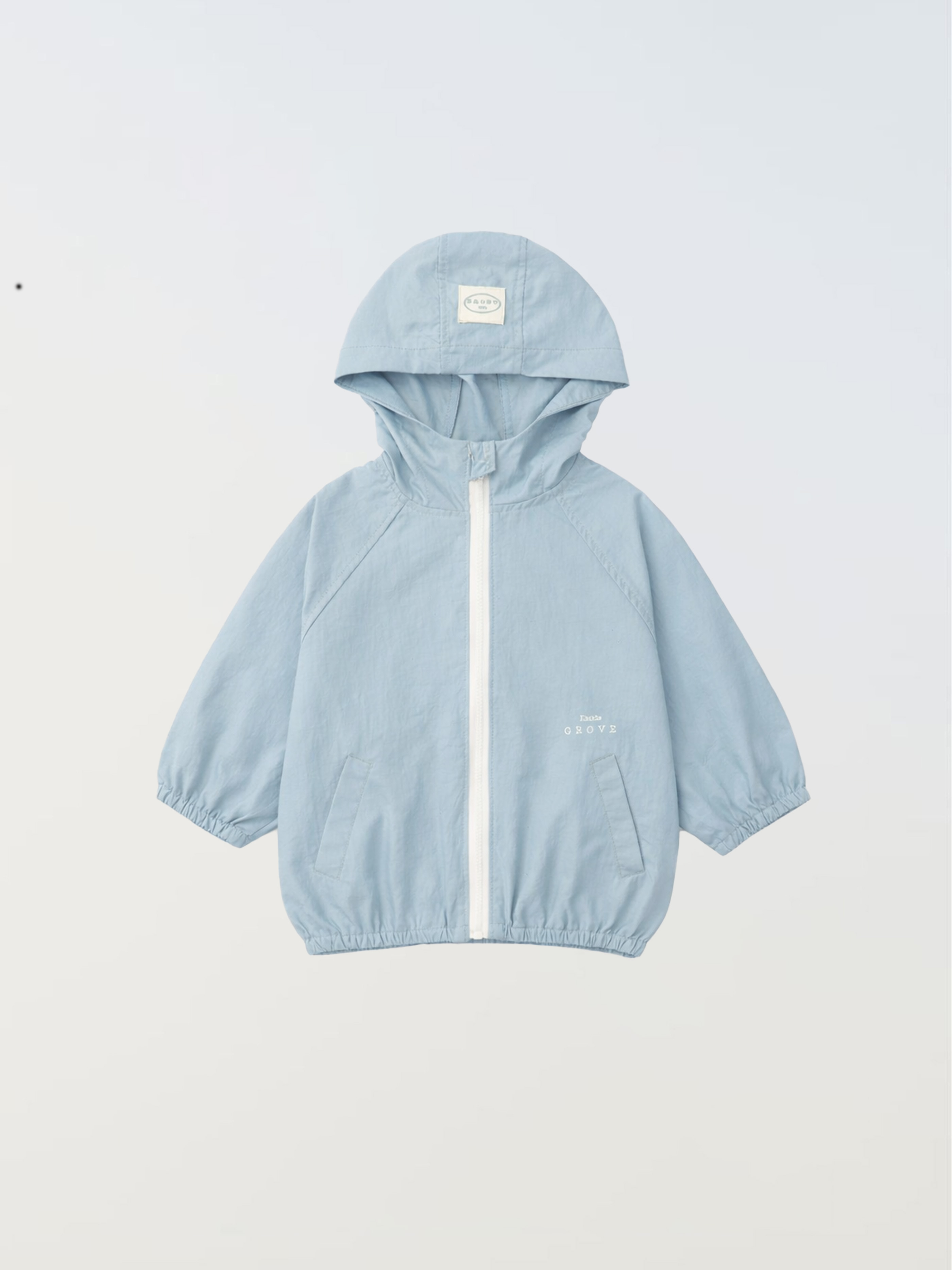 Breezy Zip Windbreaker- Blue