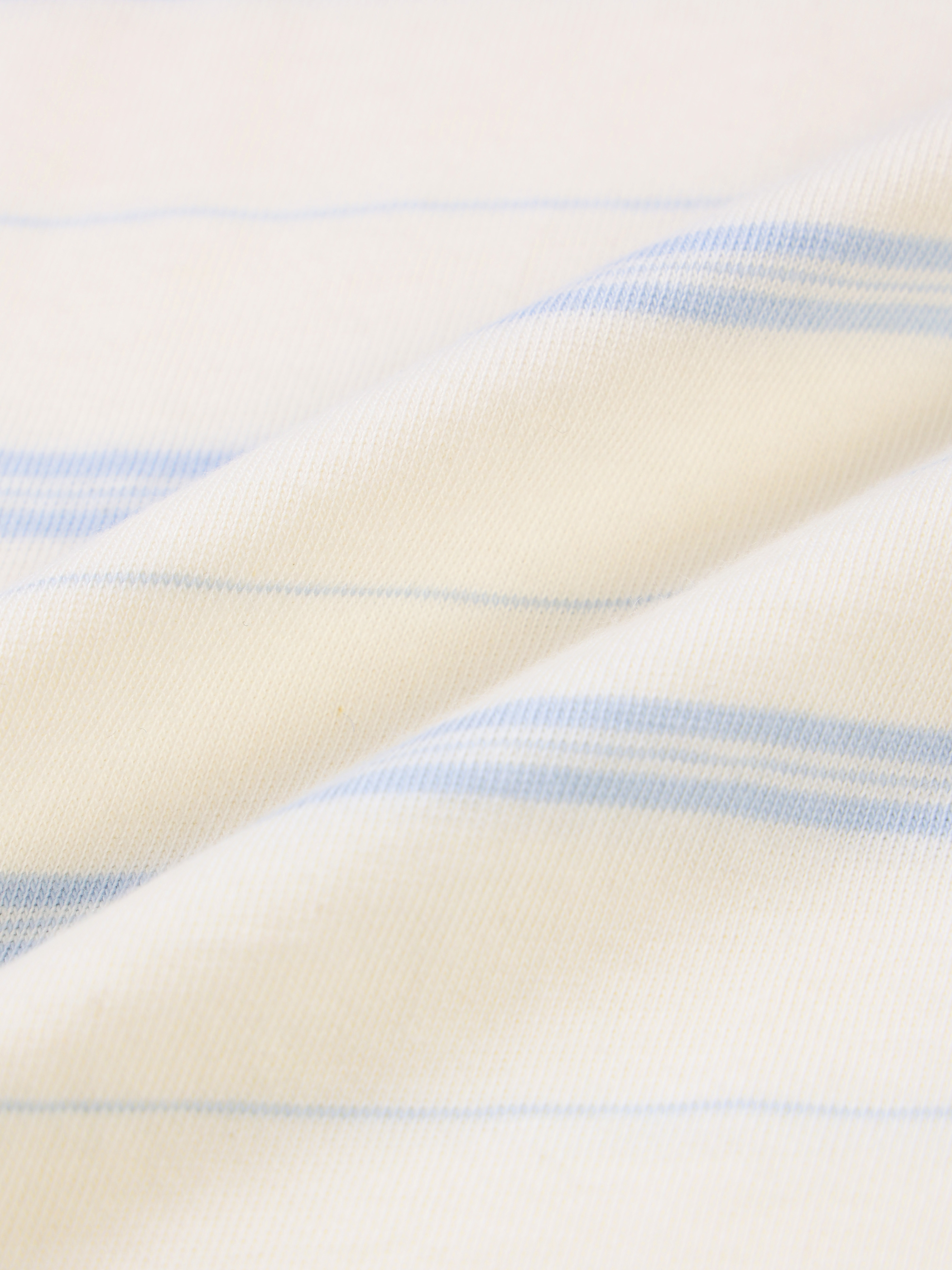 Summer Air Tee - Cream/blue