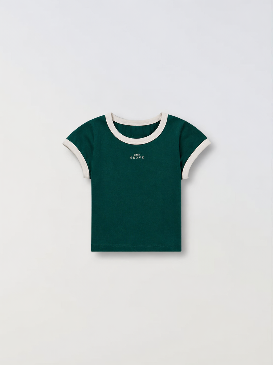 Organic ringer tee - Green